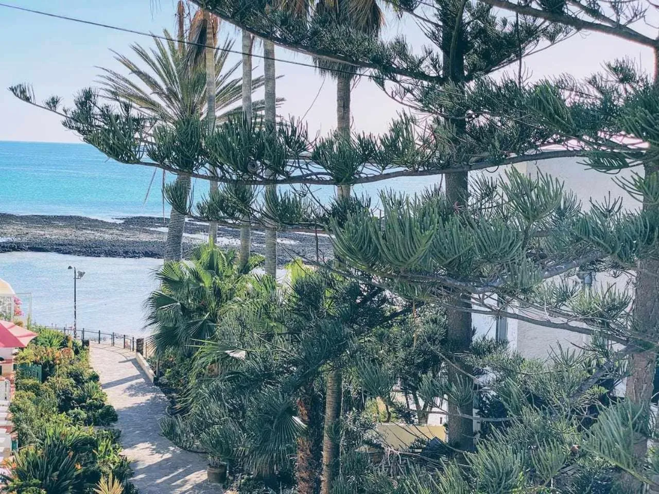 Natural landscape in Loft on the beach Corralejo iRent Fuerteventura