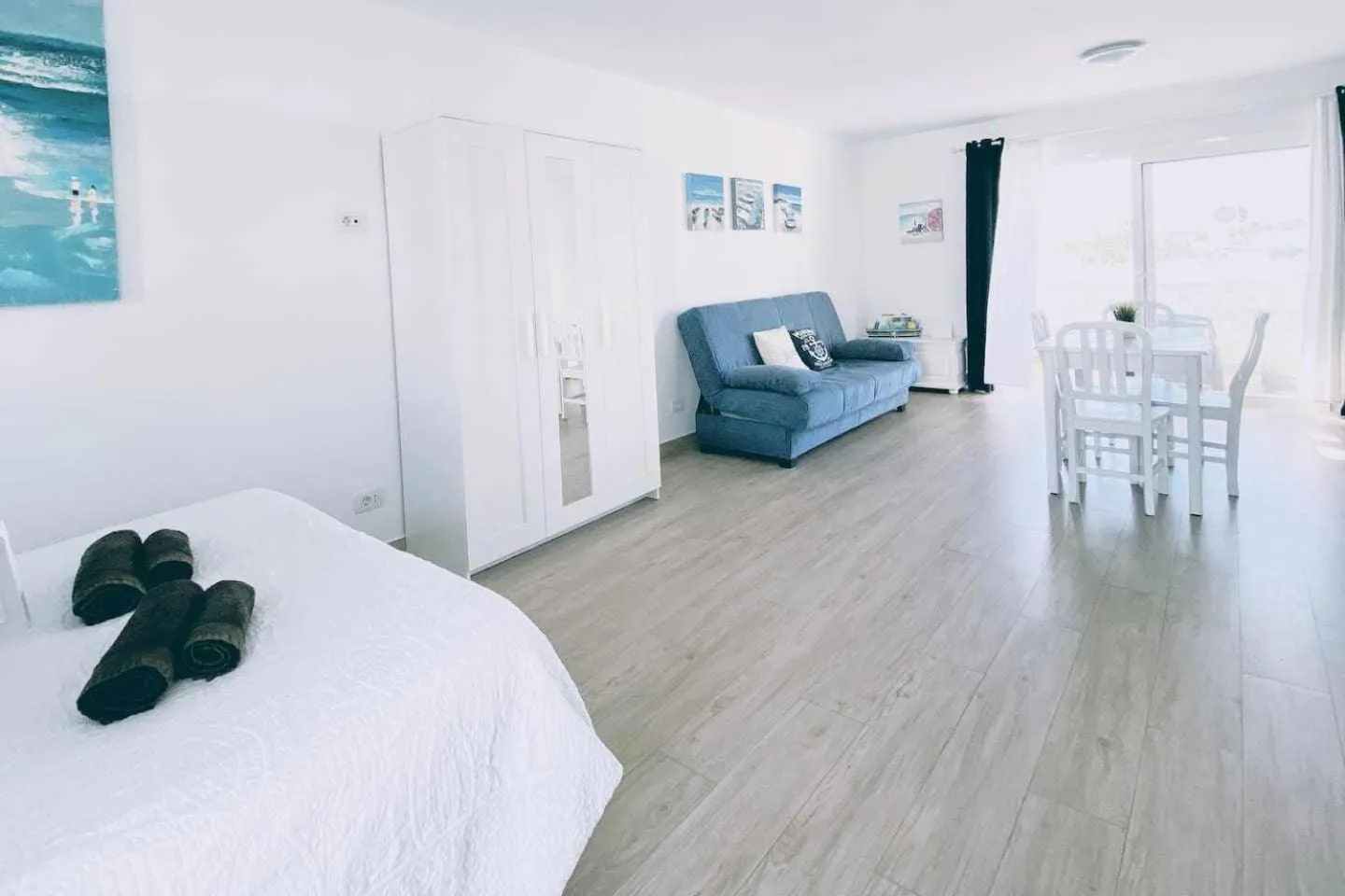Bed in Loft on the beach Corralejo iRent Fuerteventura