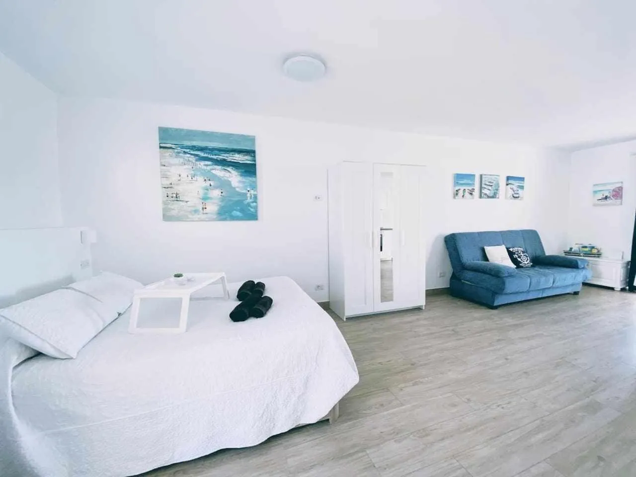 Bed in Loft on the beach Corralejo iRent Fuerteventura
