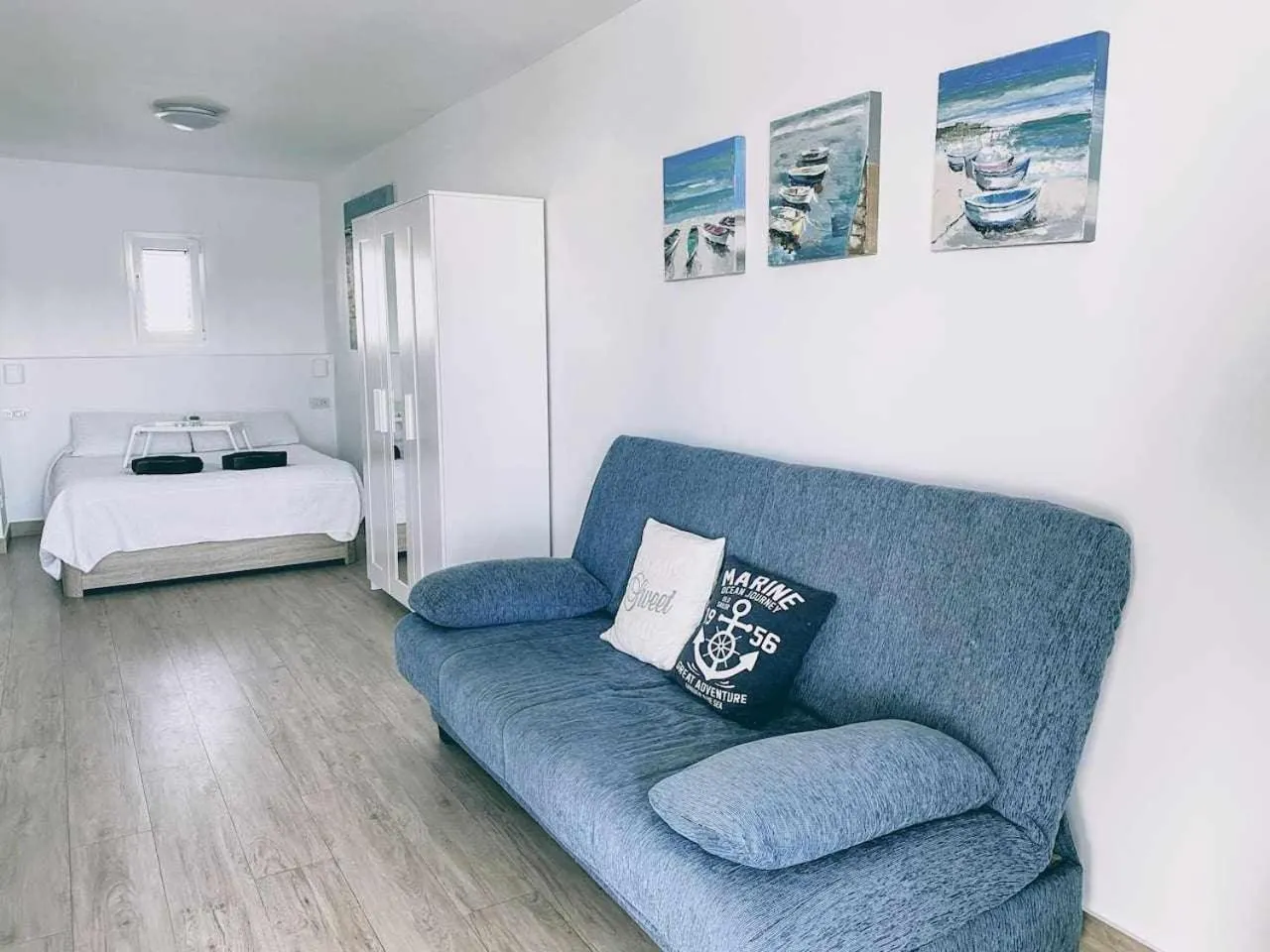 Bed in Loft on the beach Corralejo iRent Fuerteventura