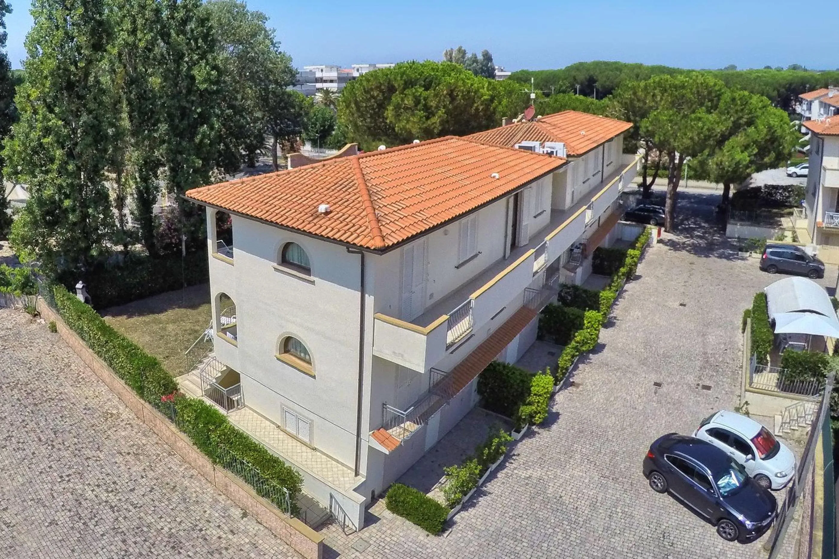 Bird's eye view in Villetta Tina