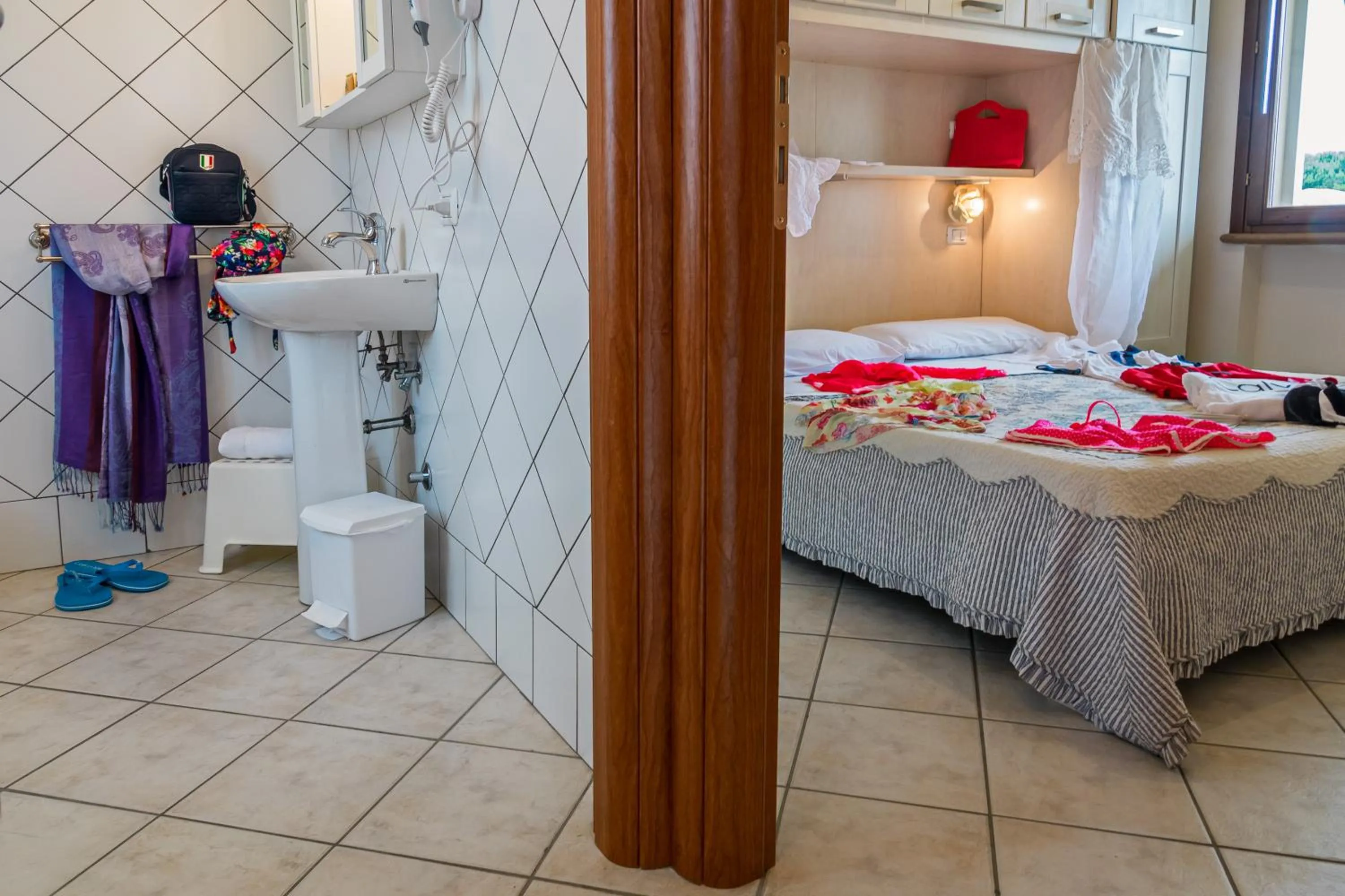 Photo of the whole room, Bed in Villetta Tina