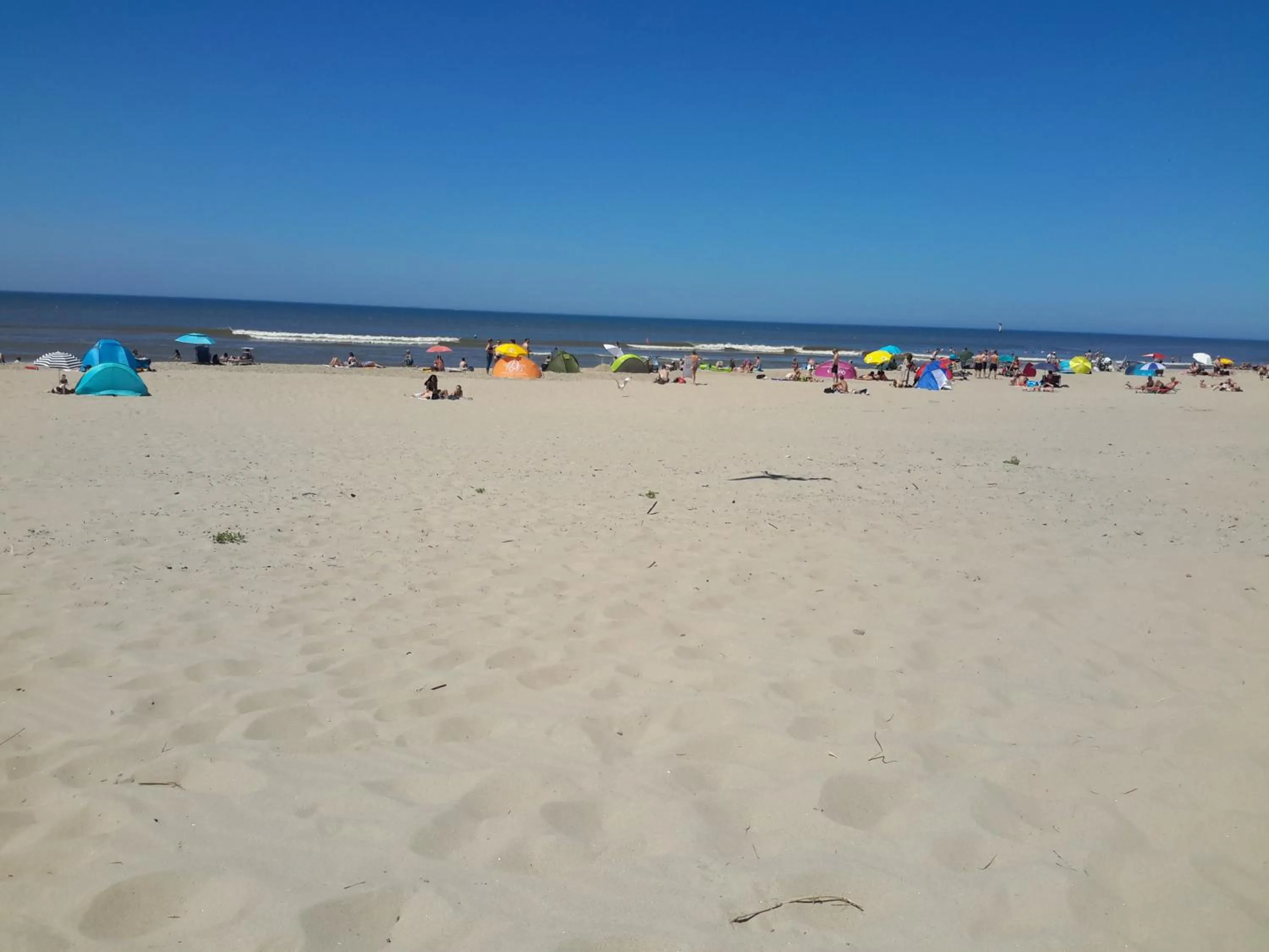 Beach in Strandhuussie Texel