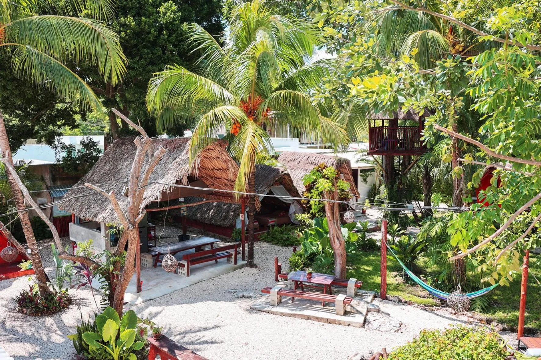 Bird's eye view in El Búho Bacalar Eco-Cabañas Hostal