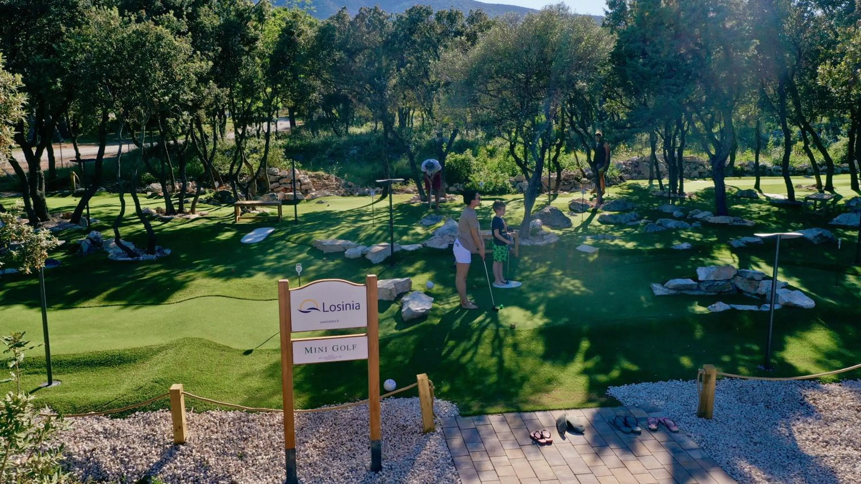 Minigolf in Mobile Homes Lopari