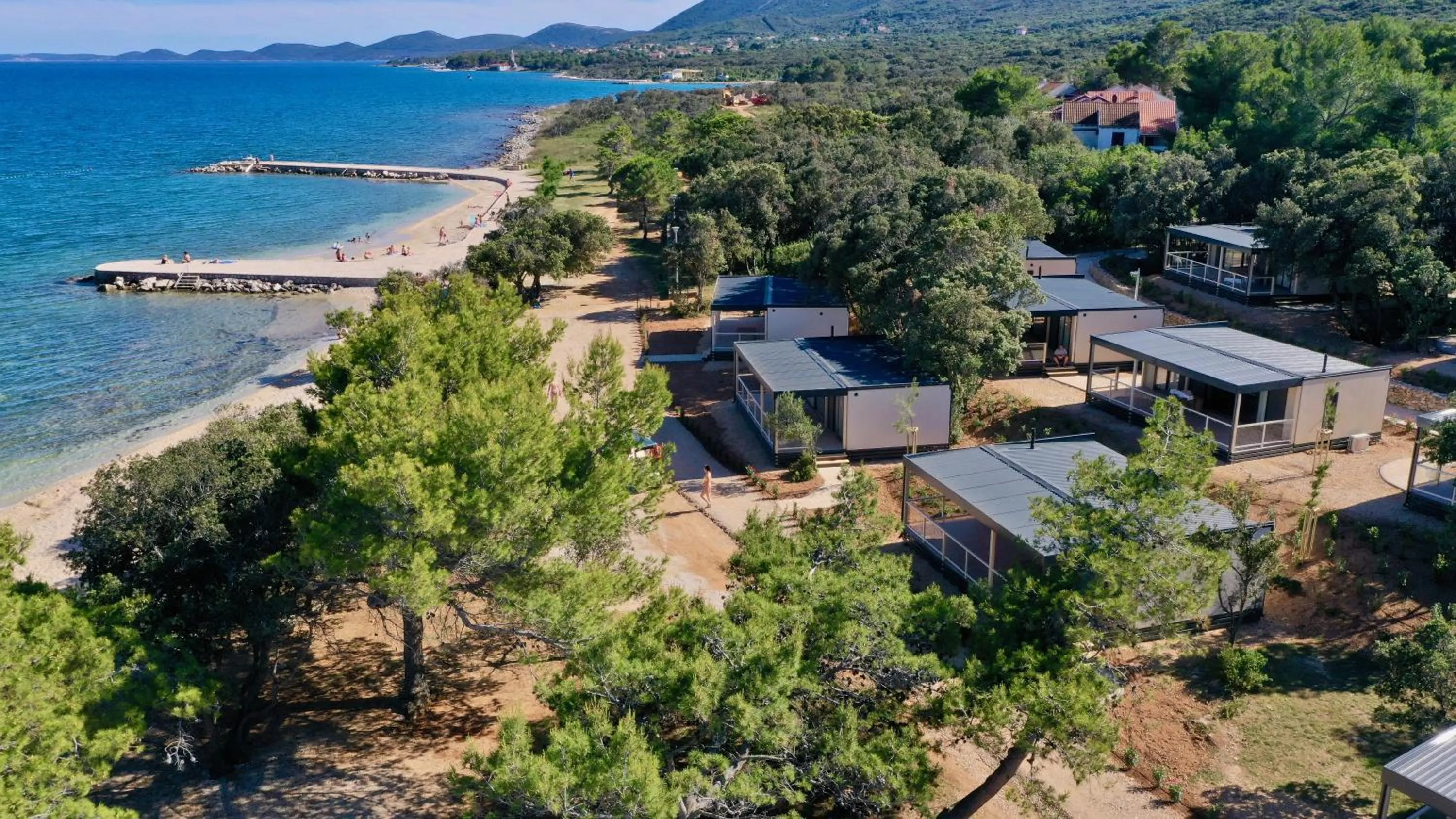 Sea view in Mobile Homes Lopari