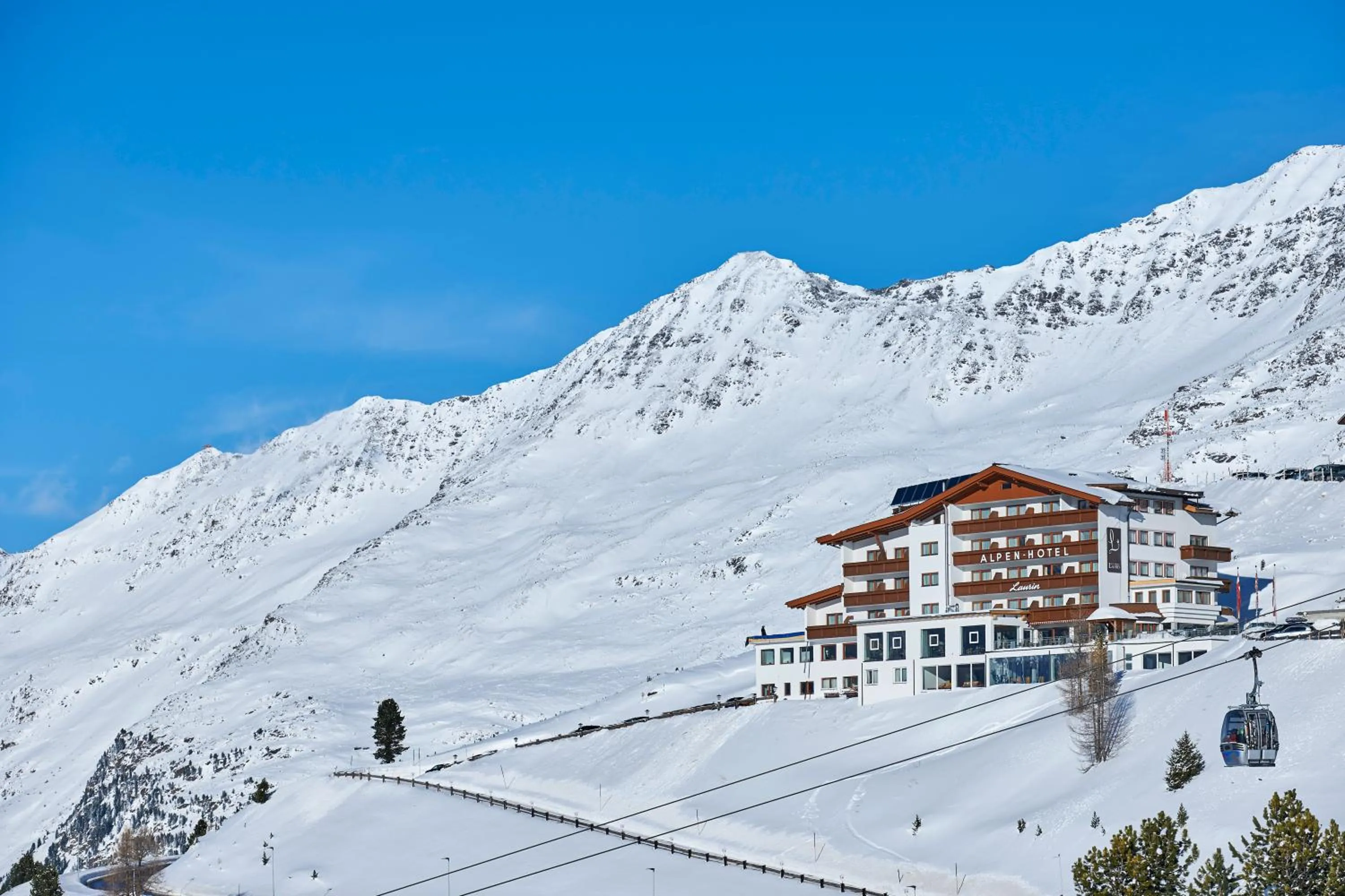 Bird's eye view in Alpenhotel Laurin