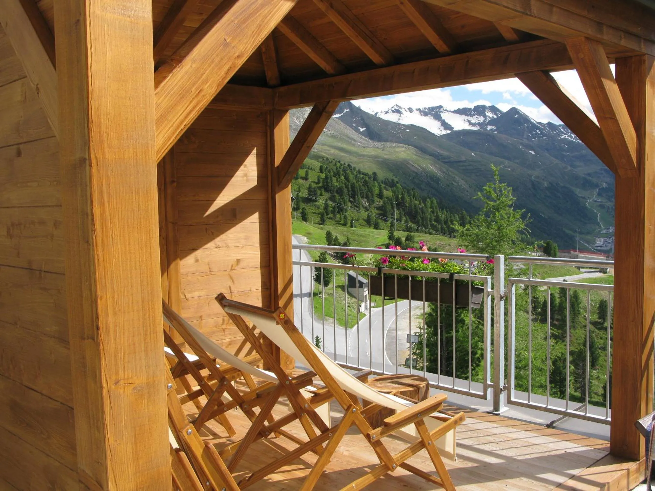 Balcony/Terrace in Alpenhotel Laurin