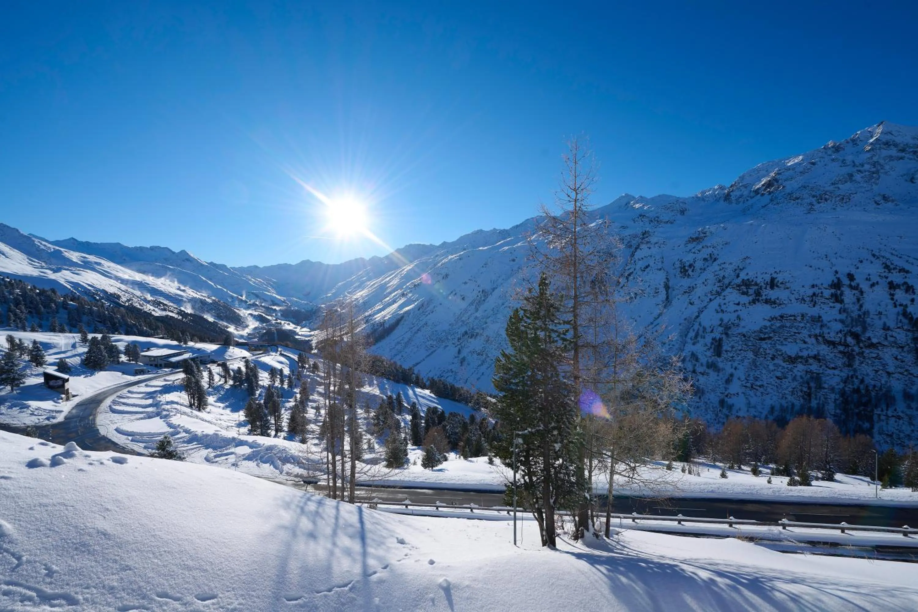 View (from property/room) in Alpenhotel Laurin