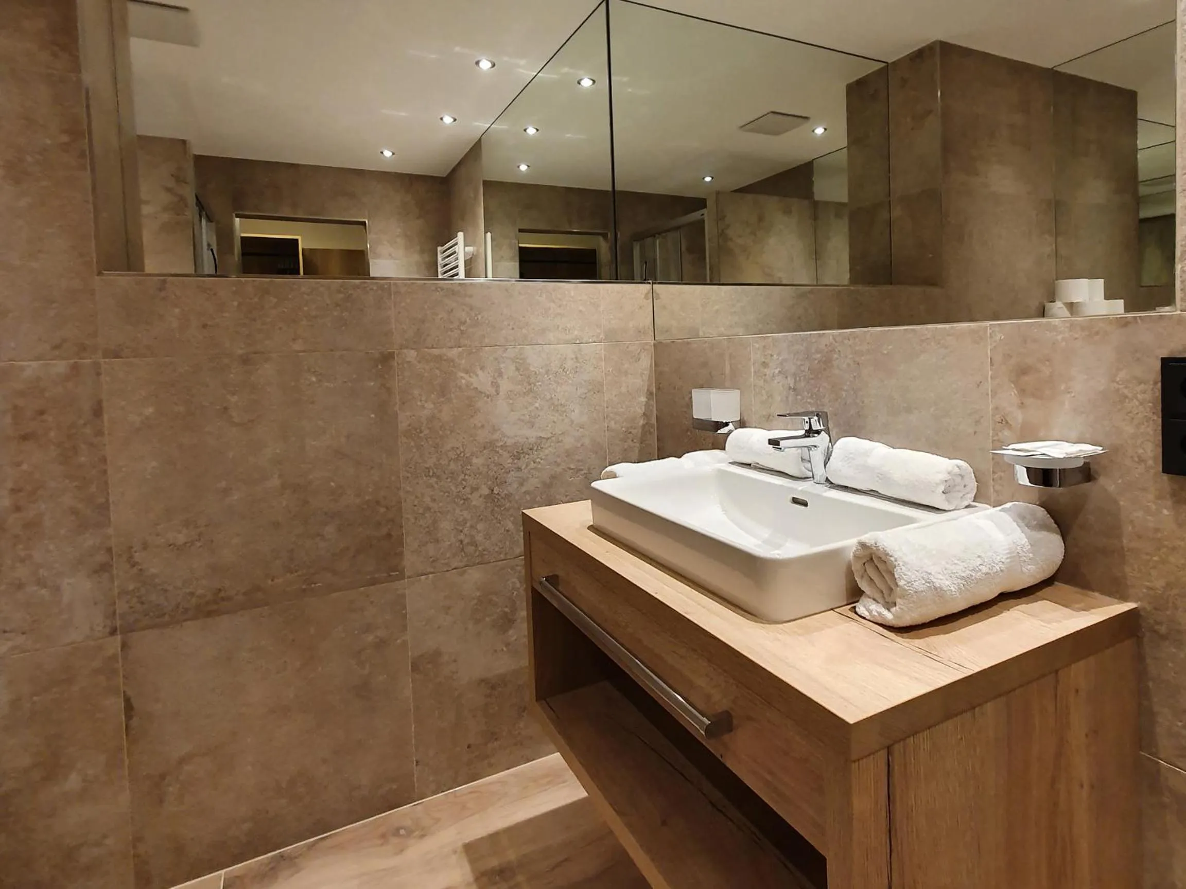 Bathroom in Alpenhotel Laurin