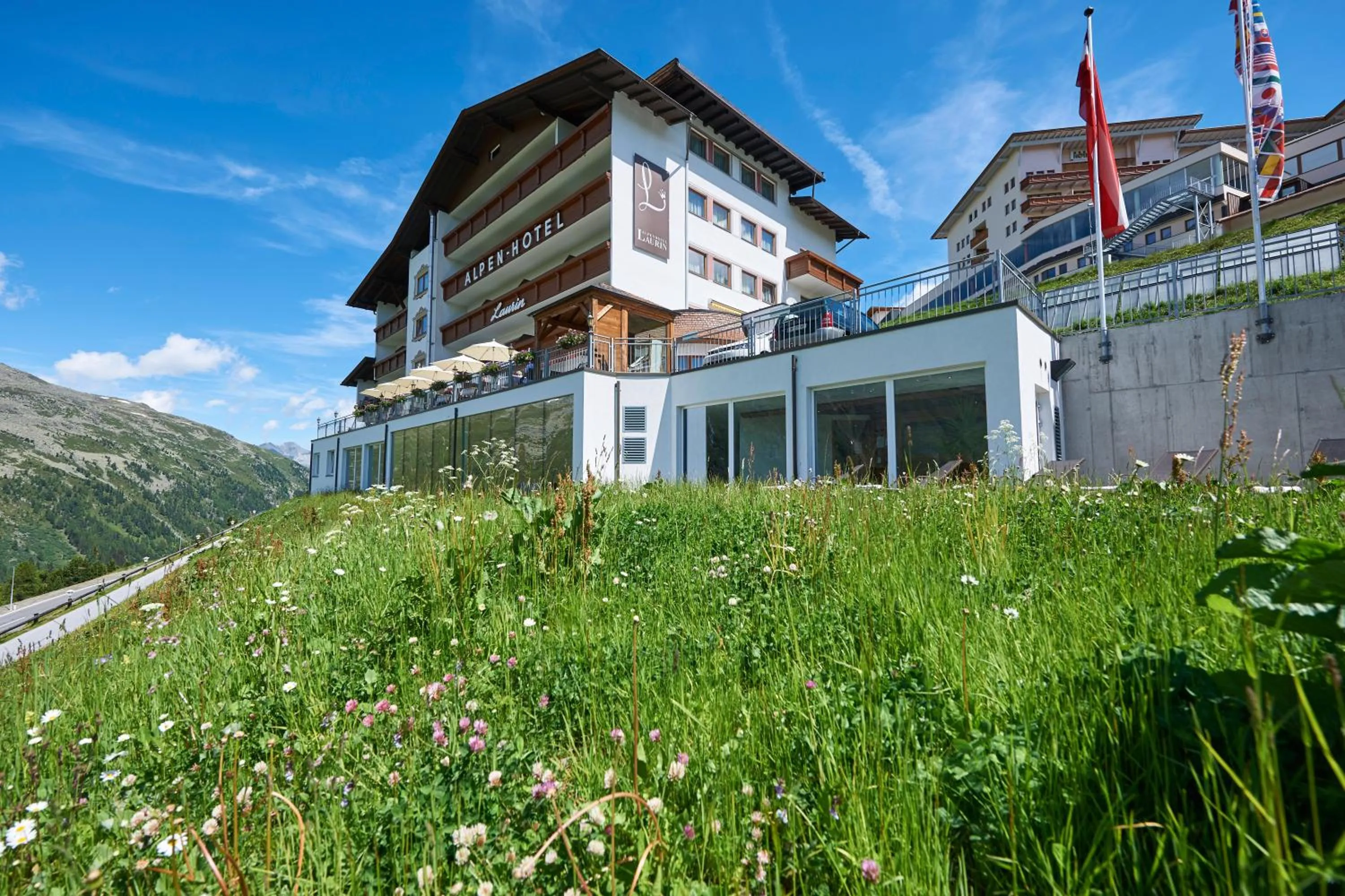 Property building in Alpenhotel Laurin