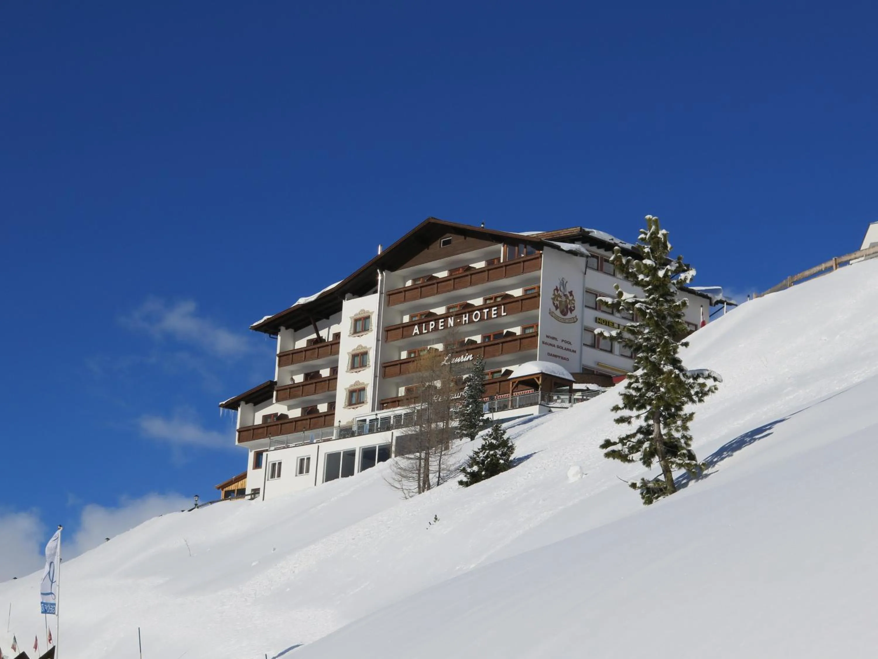 Property building in Alpenhotel Laurin