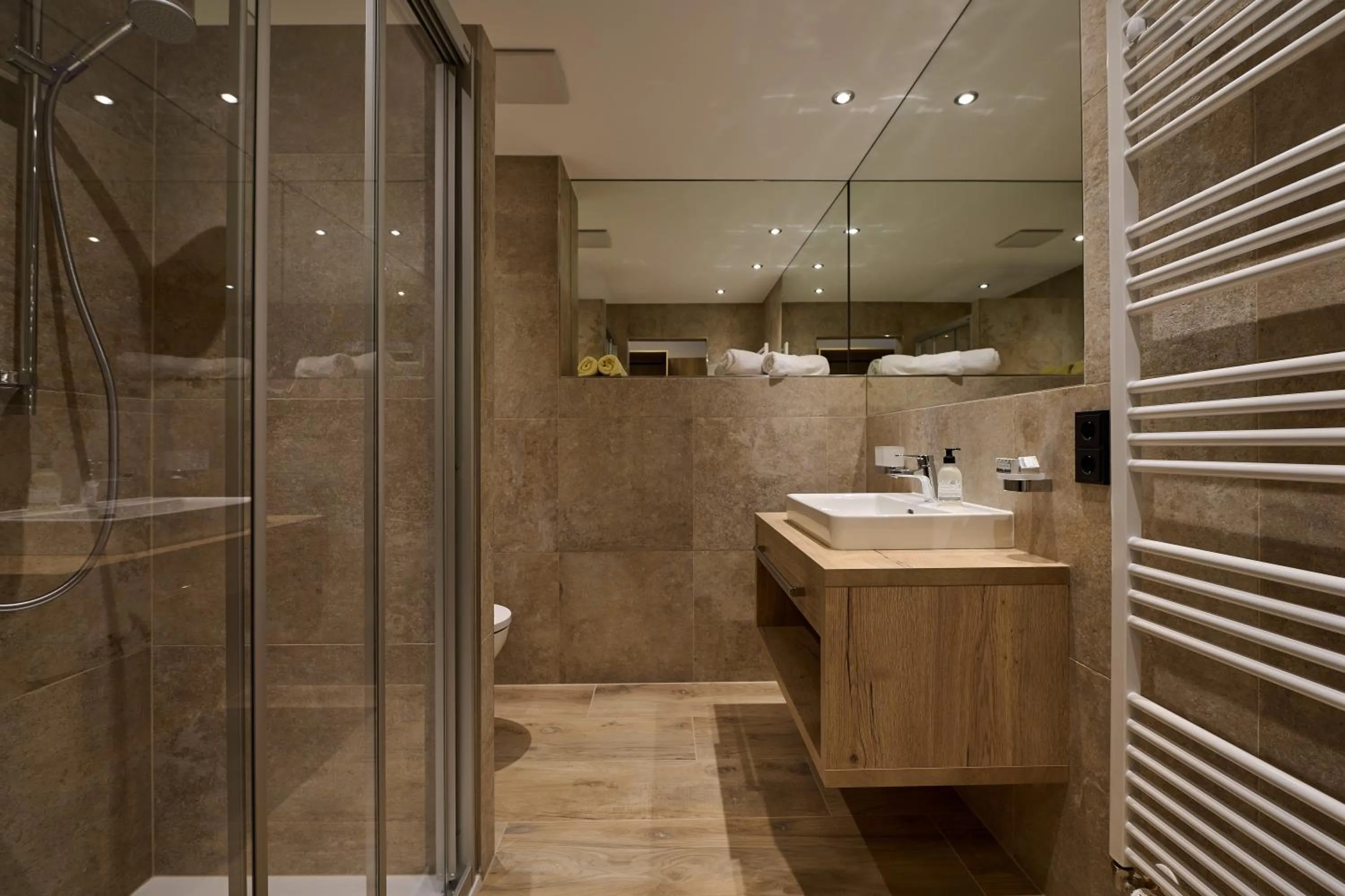 Bathroom in Alpenhotel Laurin