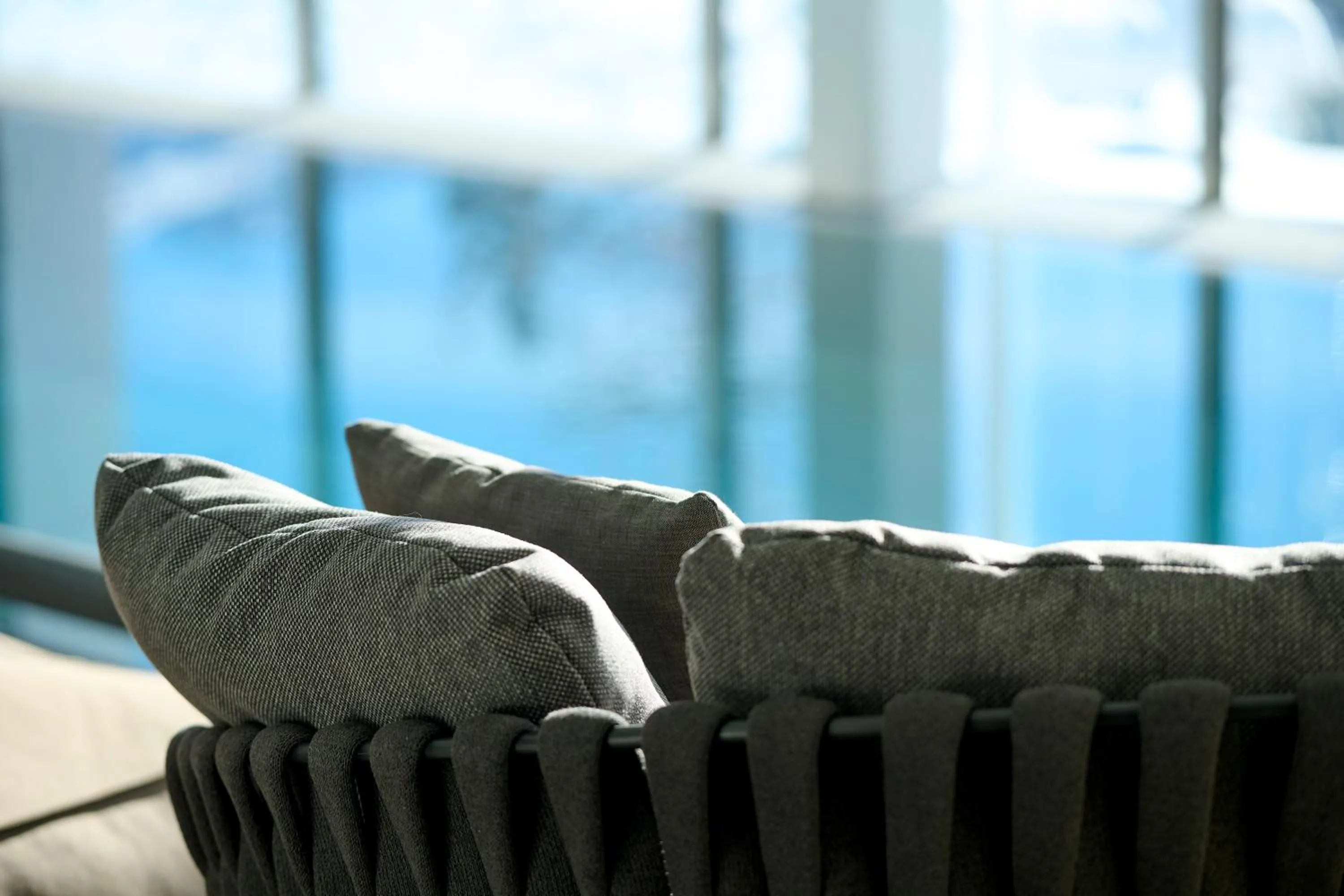 Swimming pool in Alpenhotel Laurin