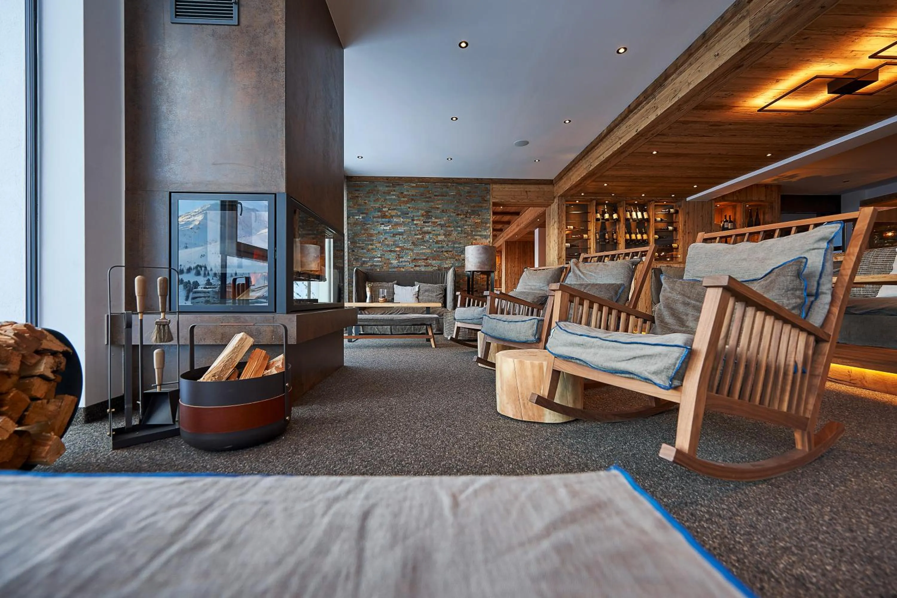 Lounge or bar in Alpenhotel Laurin