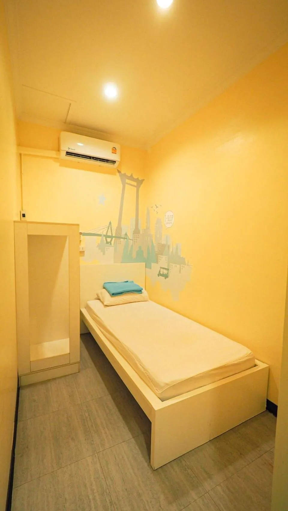 Bed in I-Sleep Silom Hostel