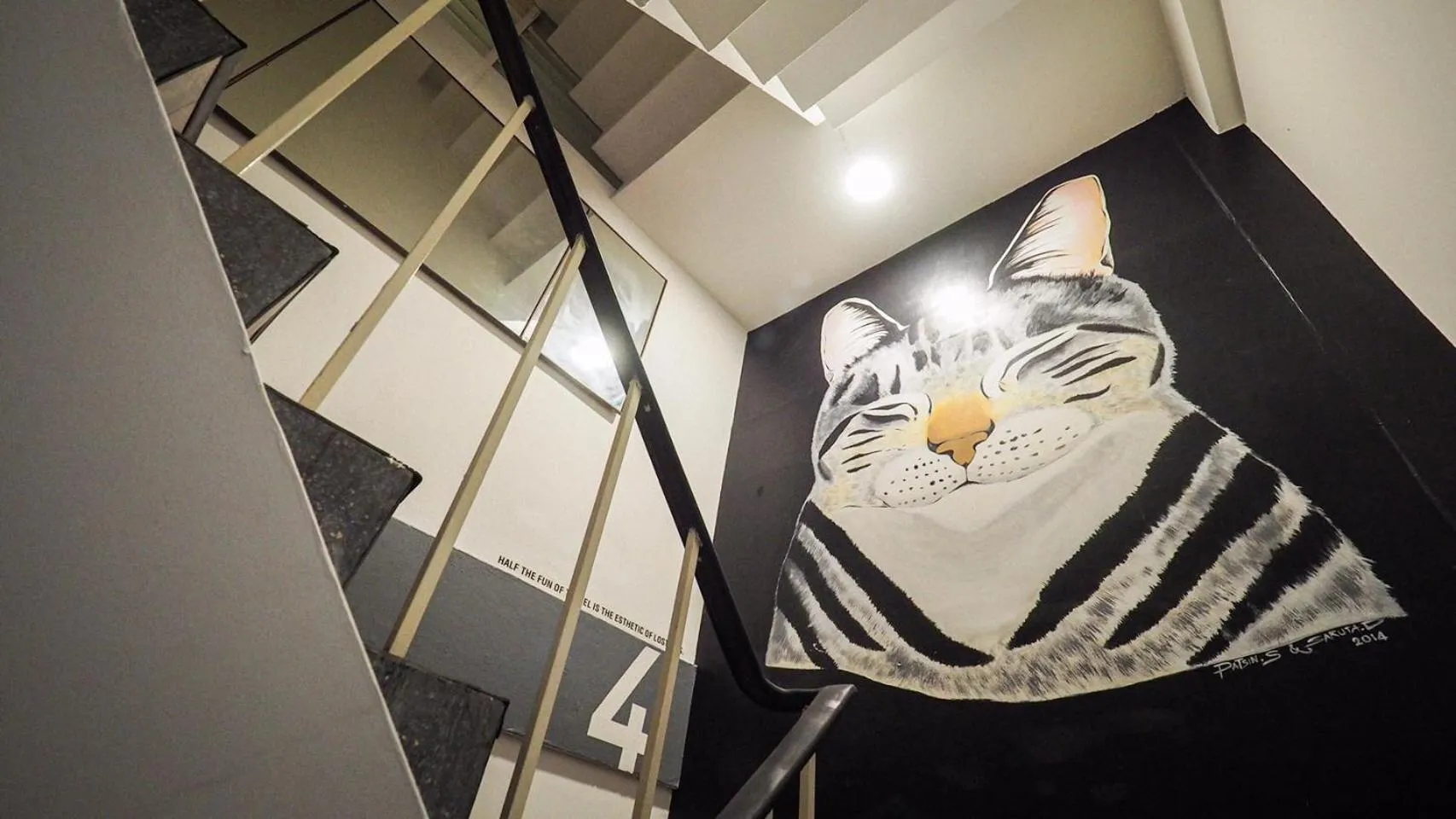 Property building in I-Sleep Silom Hostel