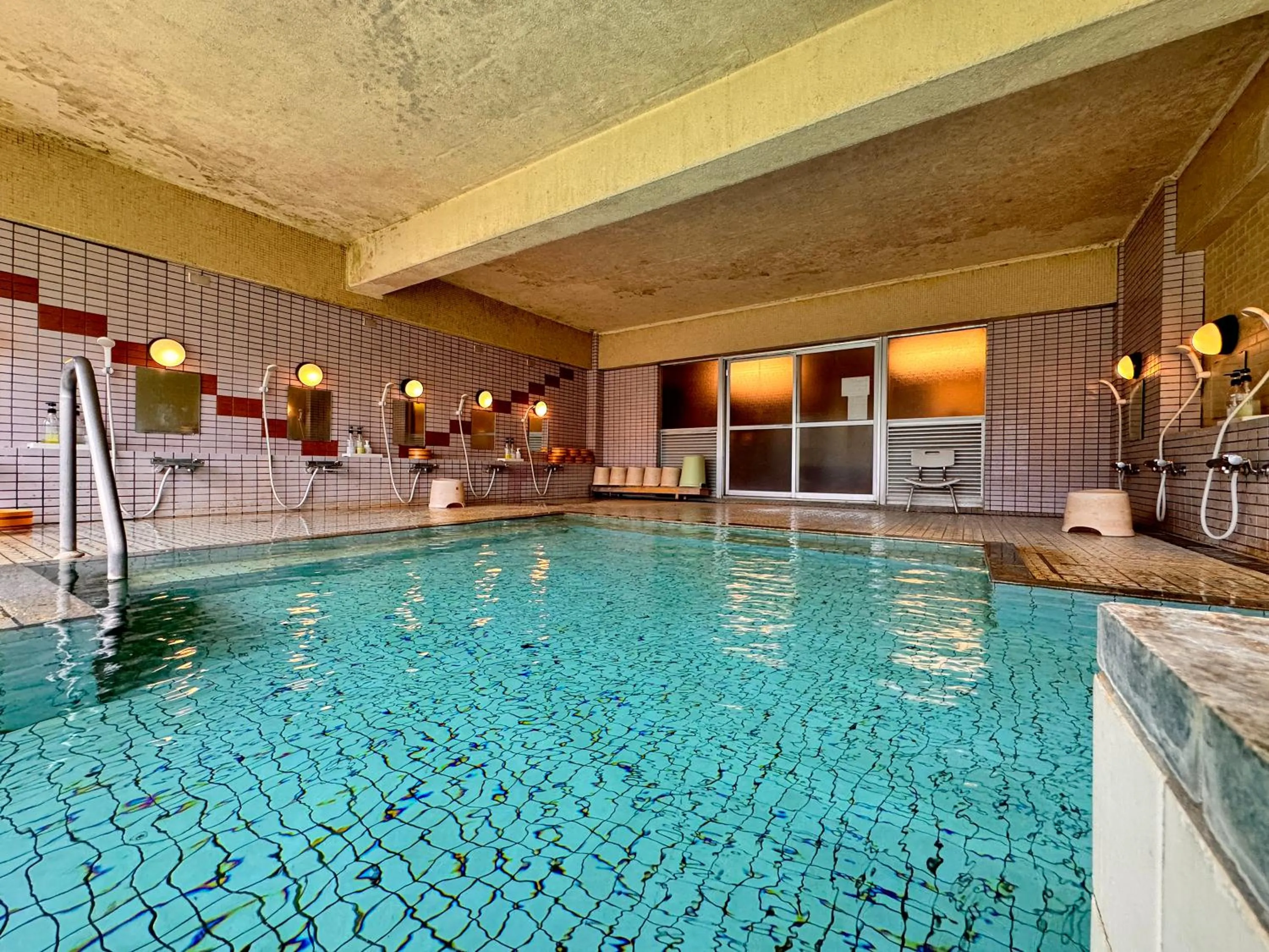 Hot Spring Bath in Kidoike Onsen Hotel