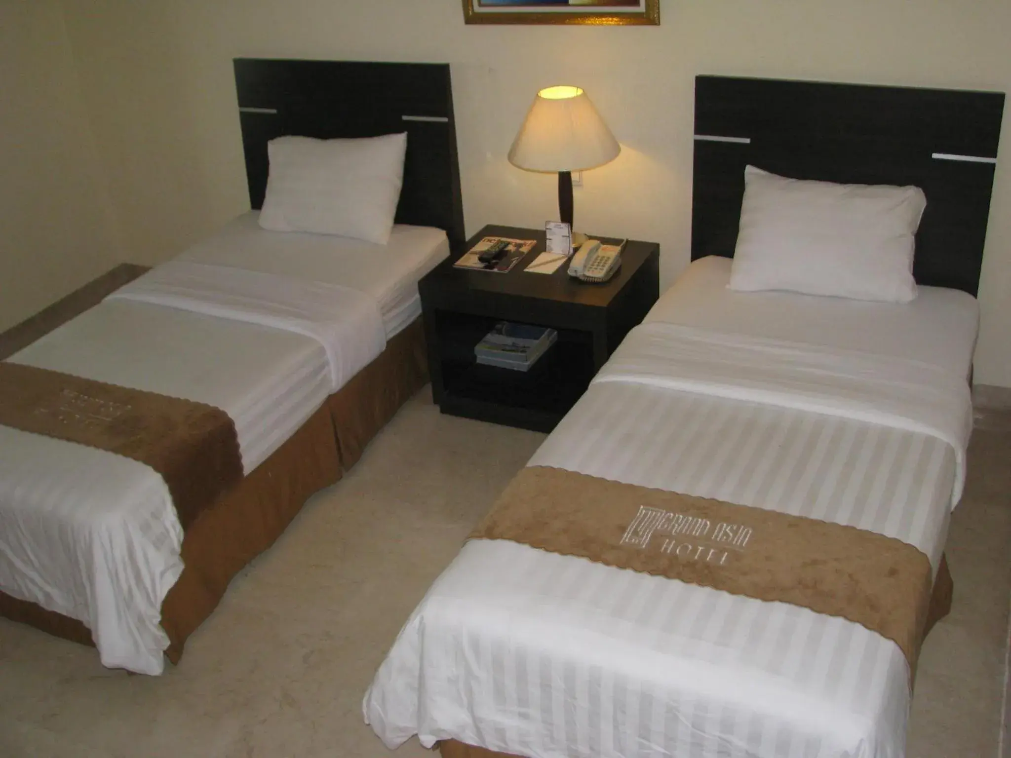 Bed in Grand Asia Hotel Jakarta Bed in Grand Asia Hotel Jakarta