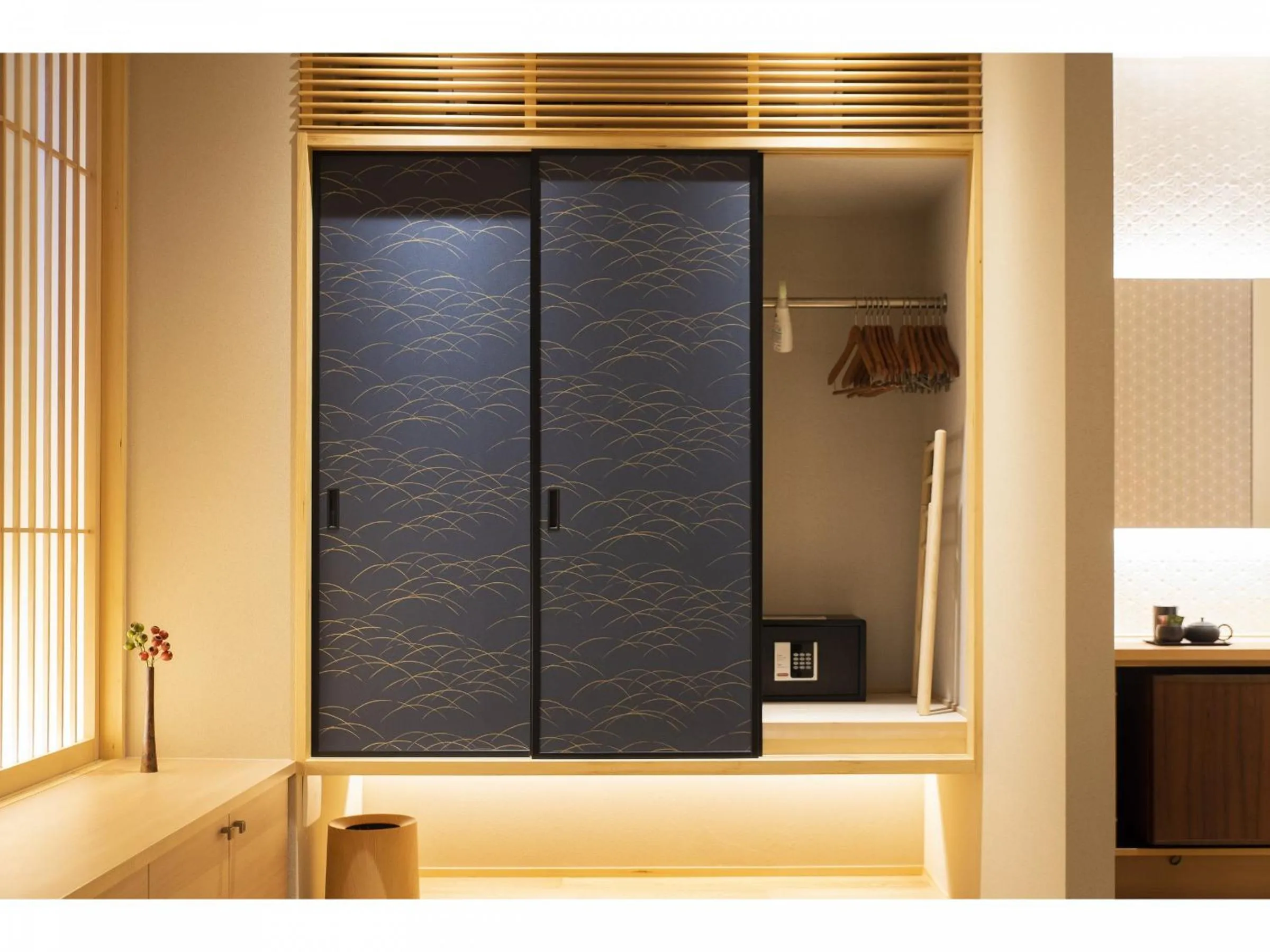 Photo of the whole room in FIRSTCABIN Kyoto Nijojo