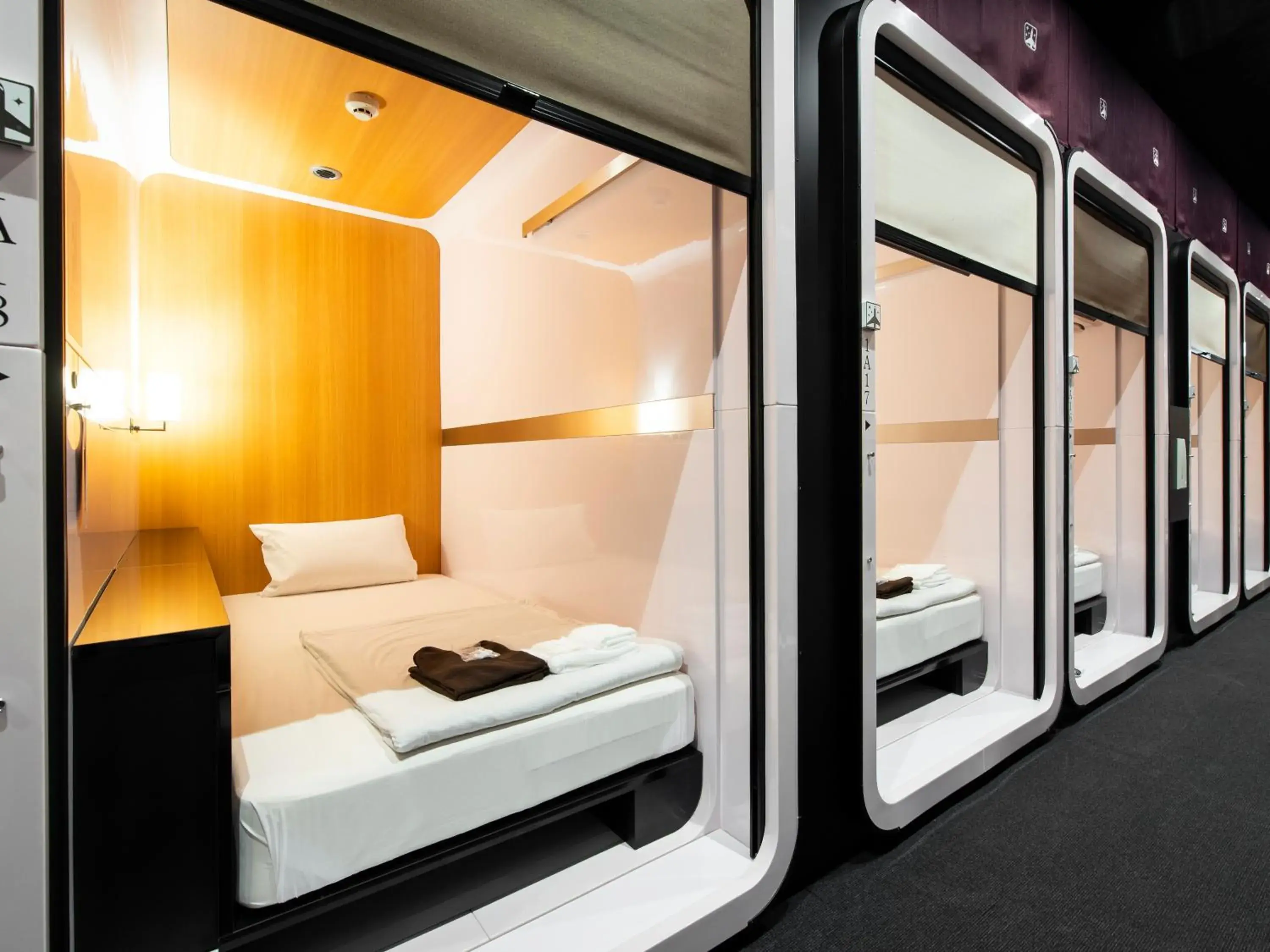 Photo of the whole room, Bed in FIRSTCABIN Kyoto Nijojo Photo of the whole room, Bed in FIRSTCABIN Kyoto Nijojo