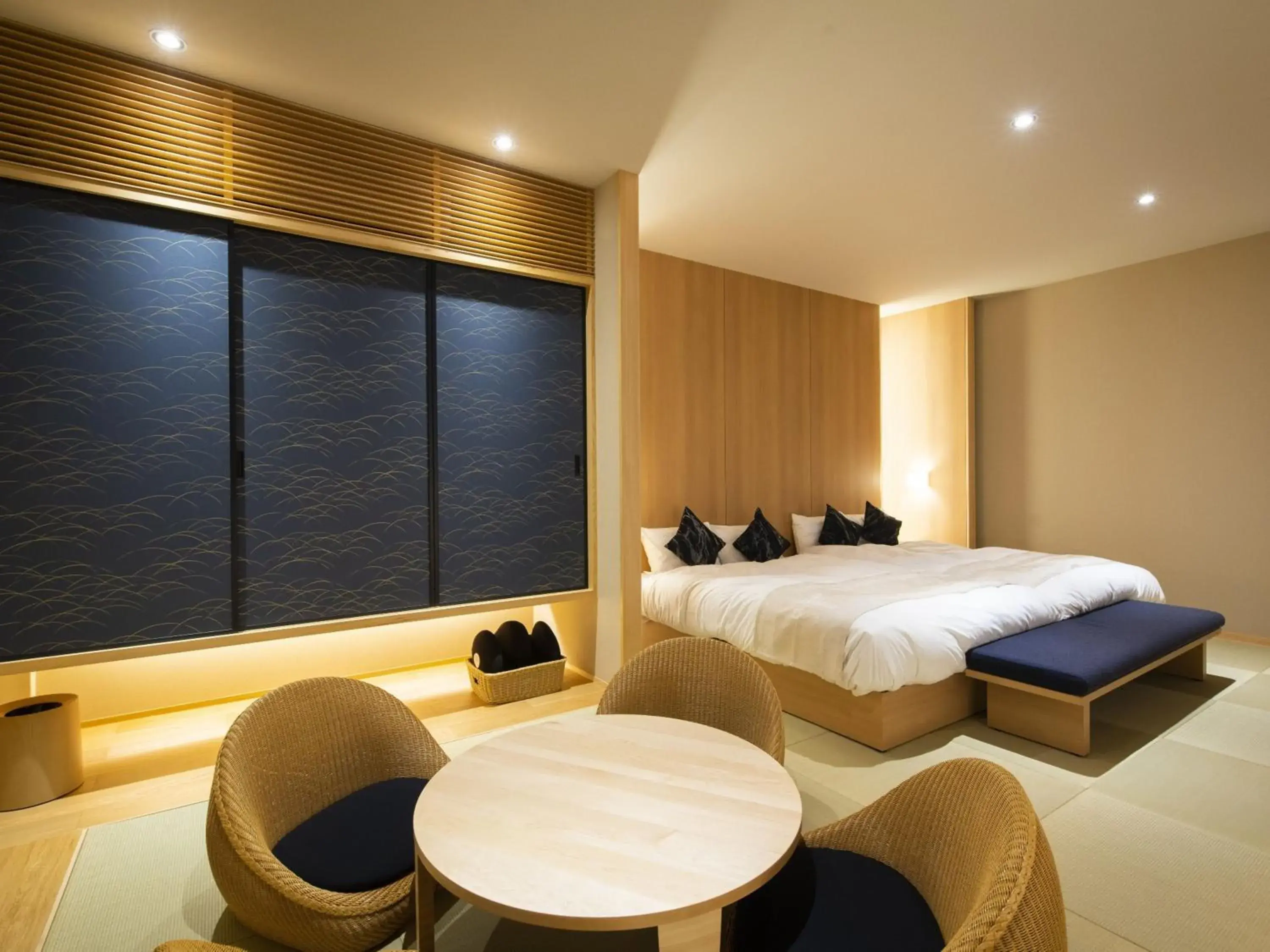 Photo of the whole room, Bed in FIRSTCABIN Kyoto Nijojo Photo of the whole room, Bed in FIRSTCABIN Kyoto Nijojo