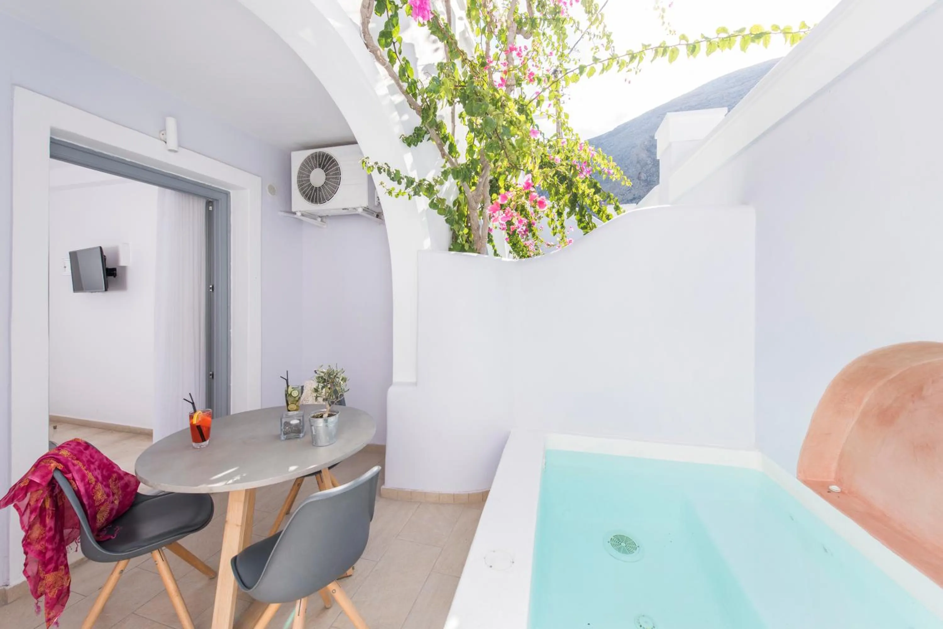 Balcony/Terrace in Blue Waves Suites & Apartments