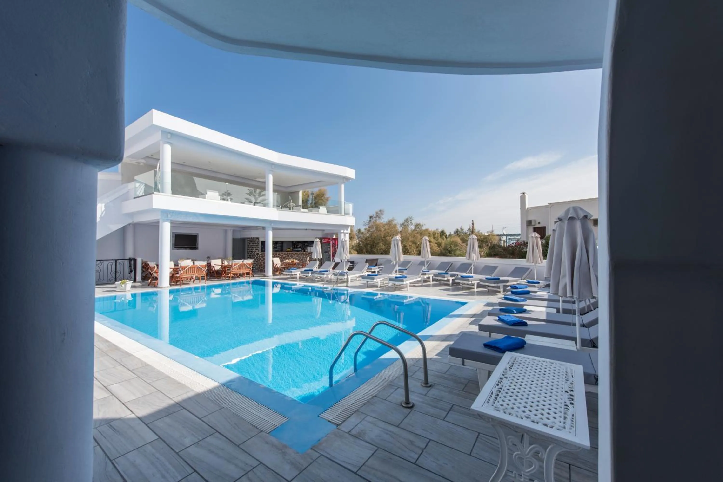 Property building in Blue Waves Suites & Apartments