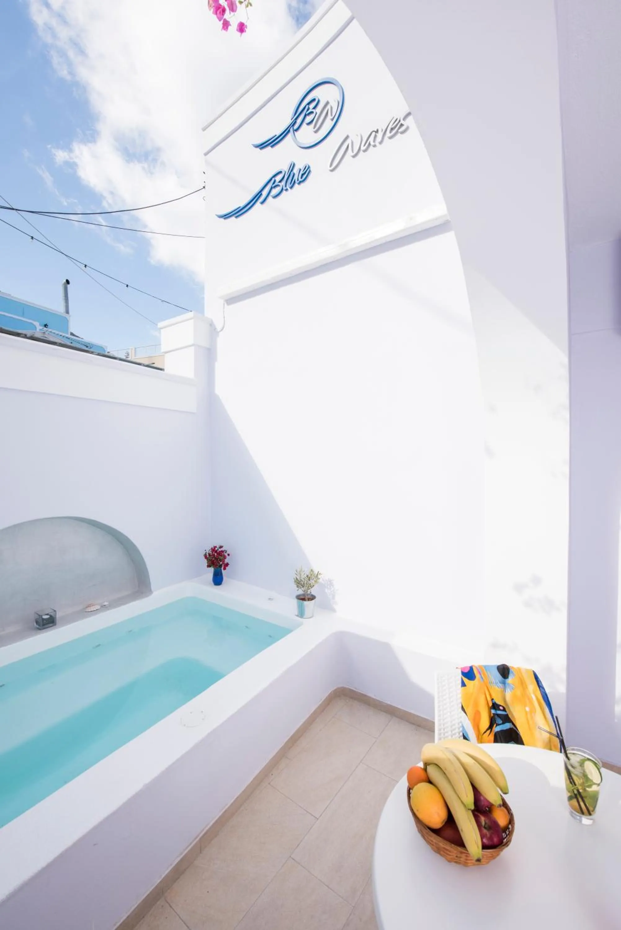 Balcony/Terrace in Blue Waves Suites & Apartments