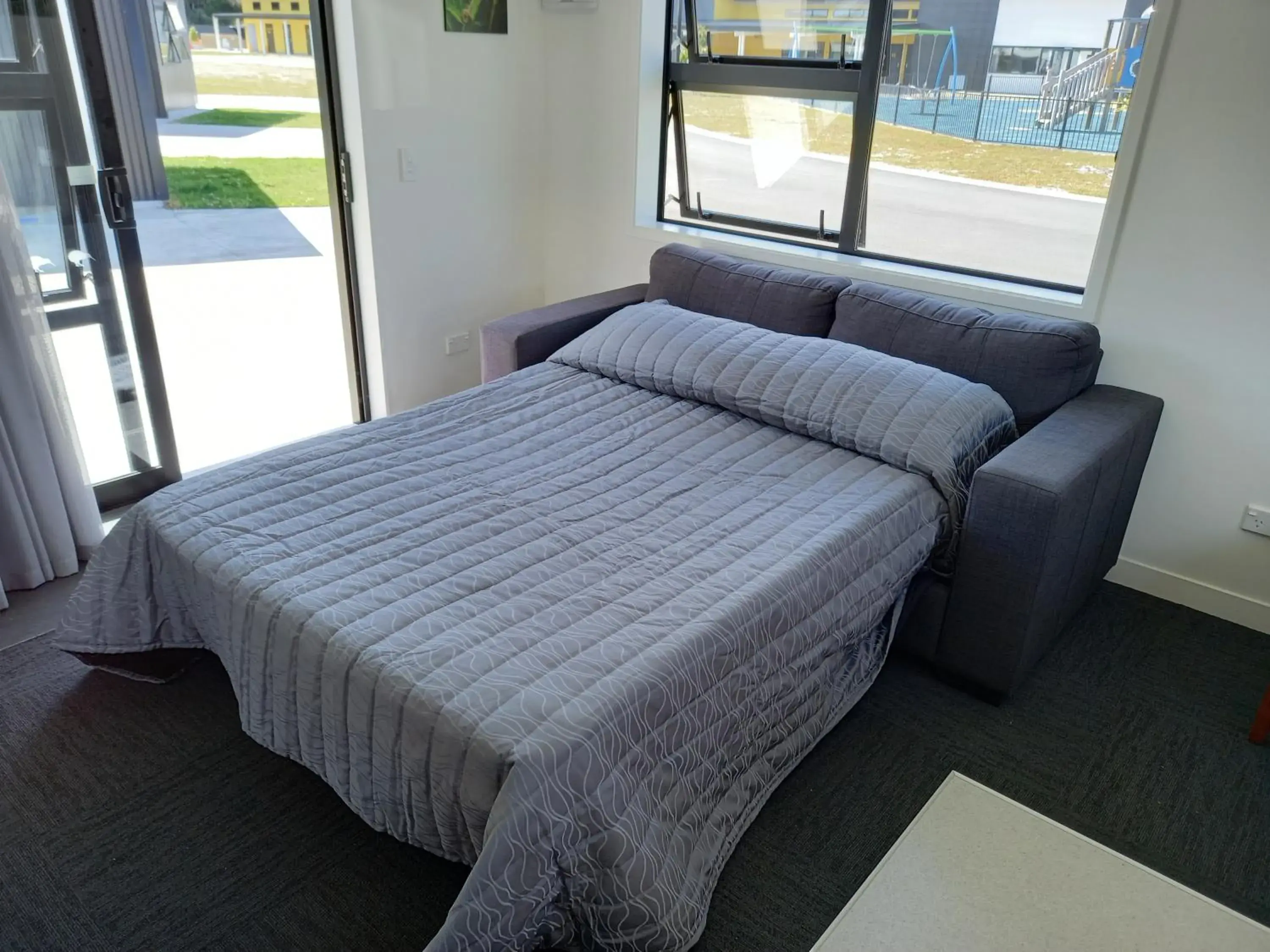 One Bedroom Twin Motel Unit in Hokitika's Kiwi Holiday Park and Motels One Bedroom Twin Motel Unit in Hokitika's Kiwi Holiday Park and Motels