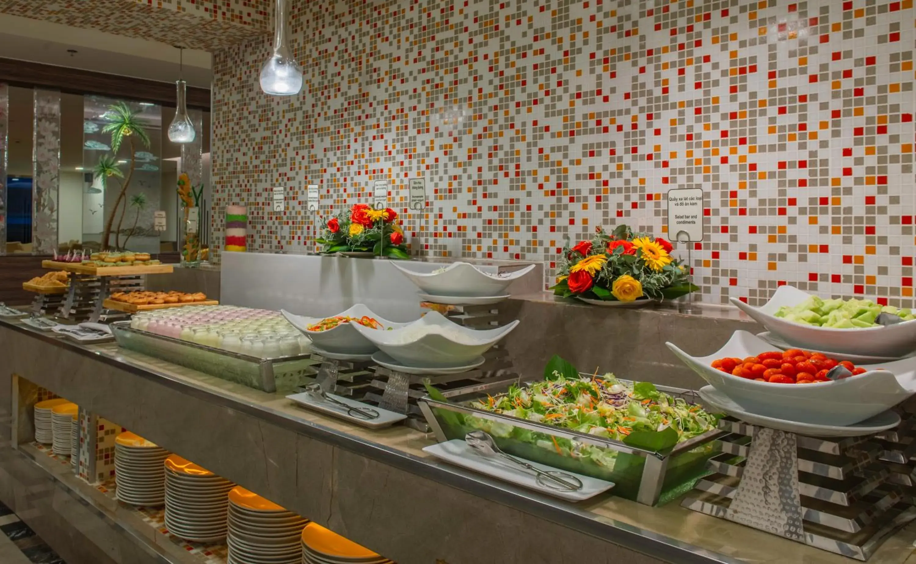 Buffet breakfast in Havana Nha Trang Hotel Buffet breakfast in Havana Nha Trang Hotel