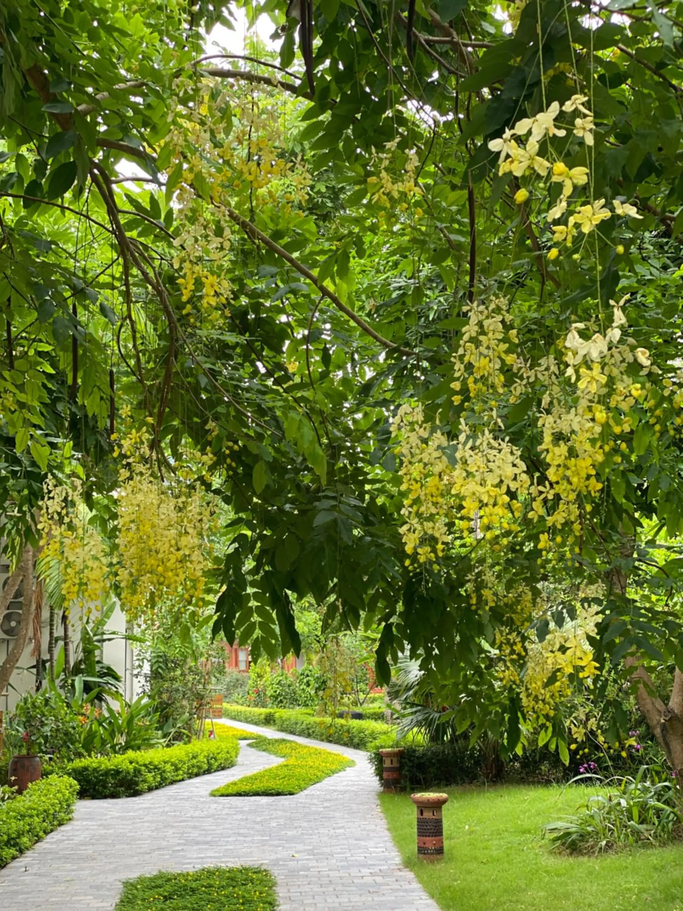 Garden in Tam Coc La Montagne Resort & Spa Ninh Binh