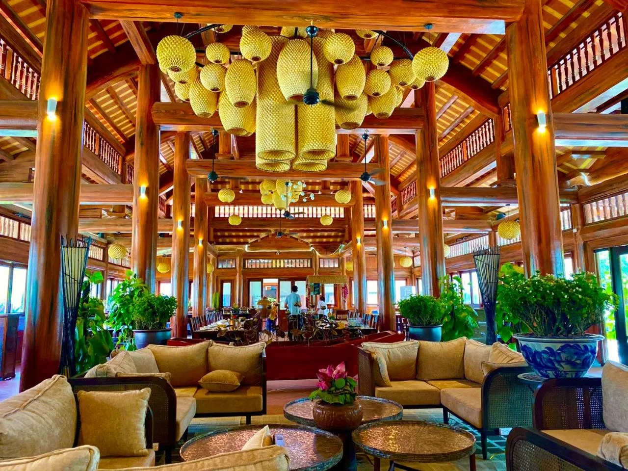 Lobby or reception in Tam Coc La Montagne Resort & Spa Ninh Binh