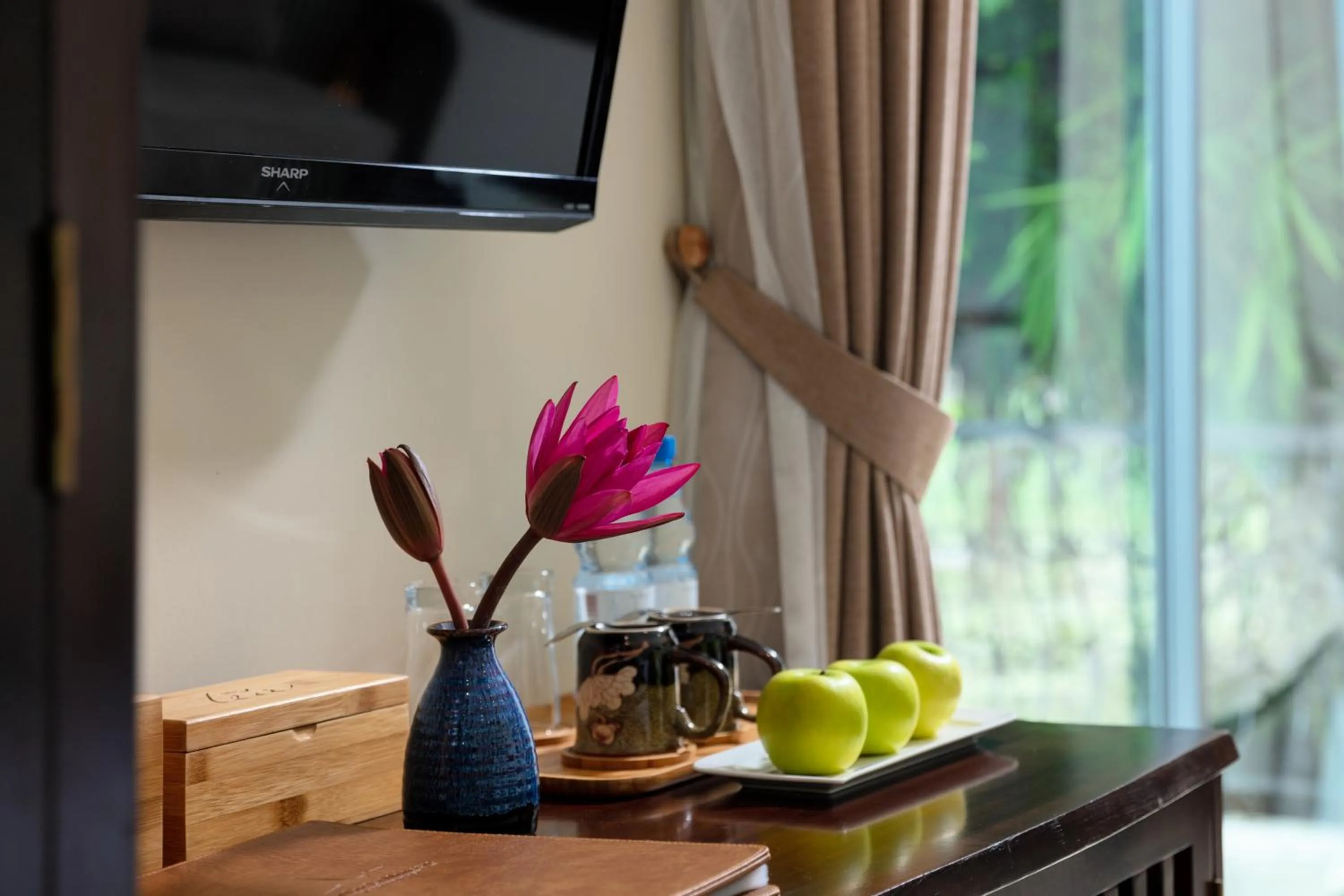 TV and multimedia in Tam Coc La Montagne Resort & Spa Ninh Binh