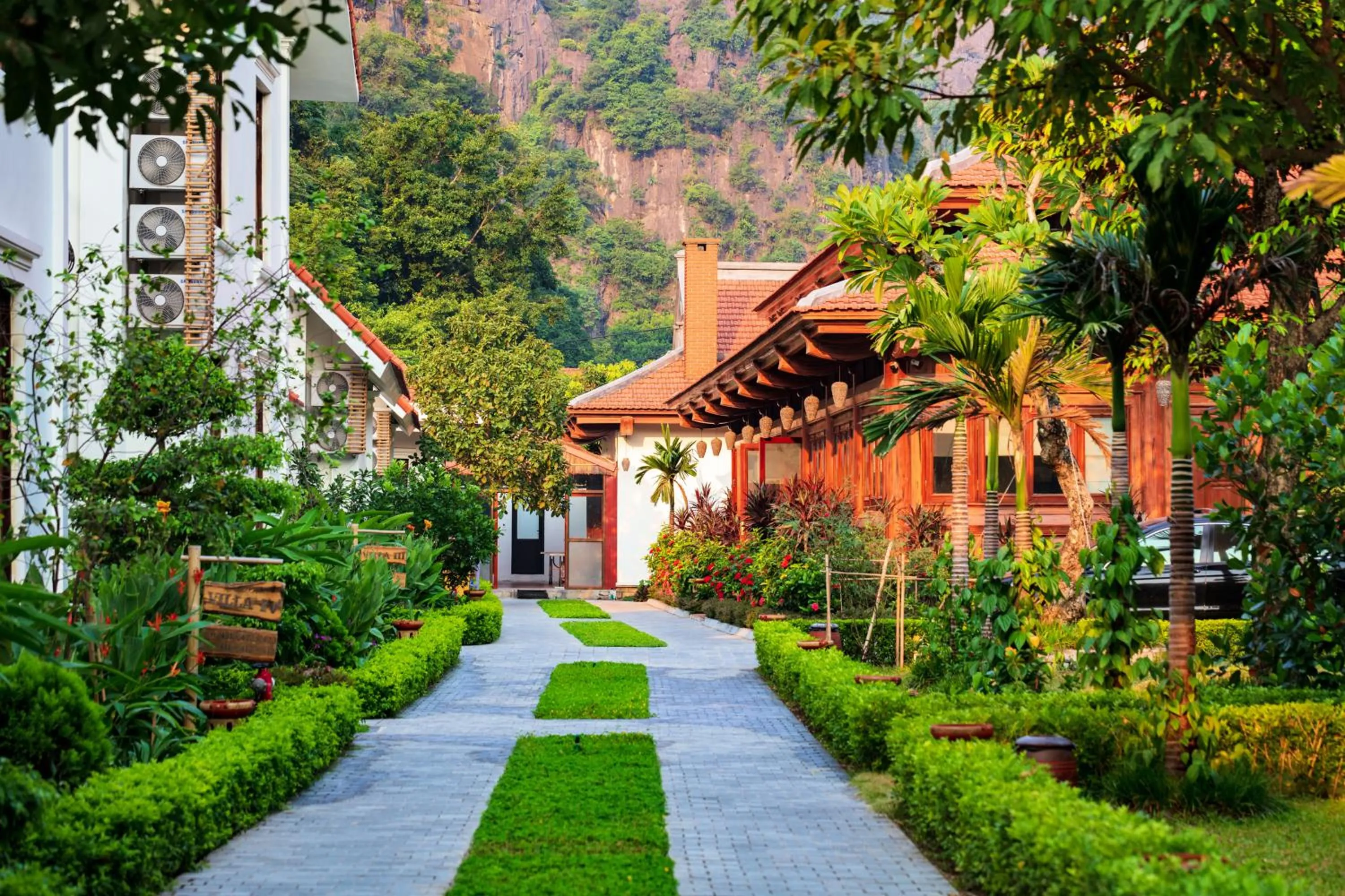 Property building in Tam Coc La Montagne Resort & Spa Ninh Binh