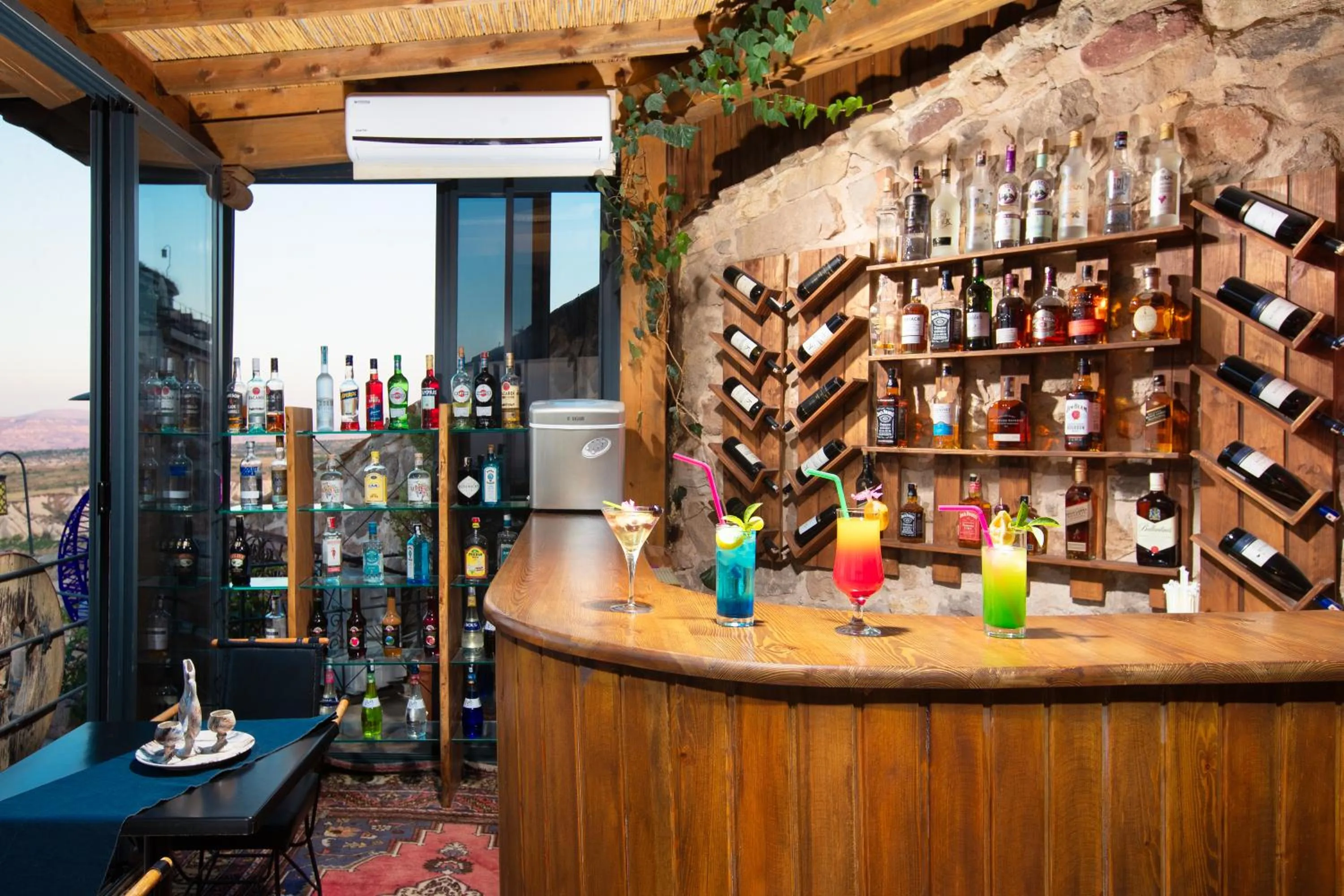 Lounge or bar in The Rupestral House Hotel