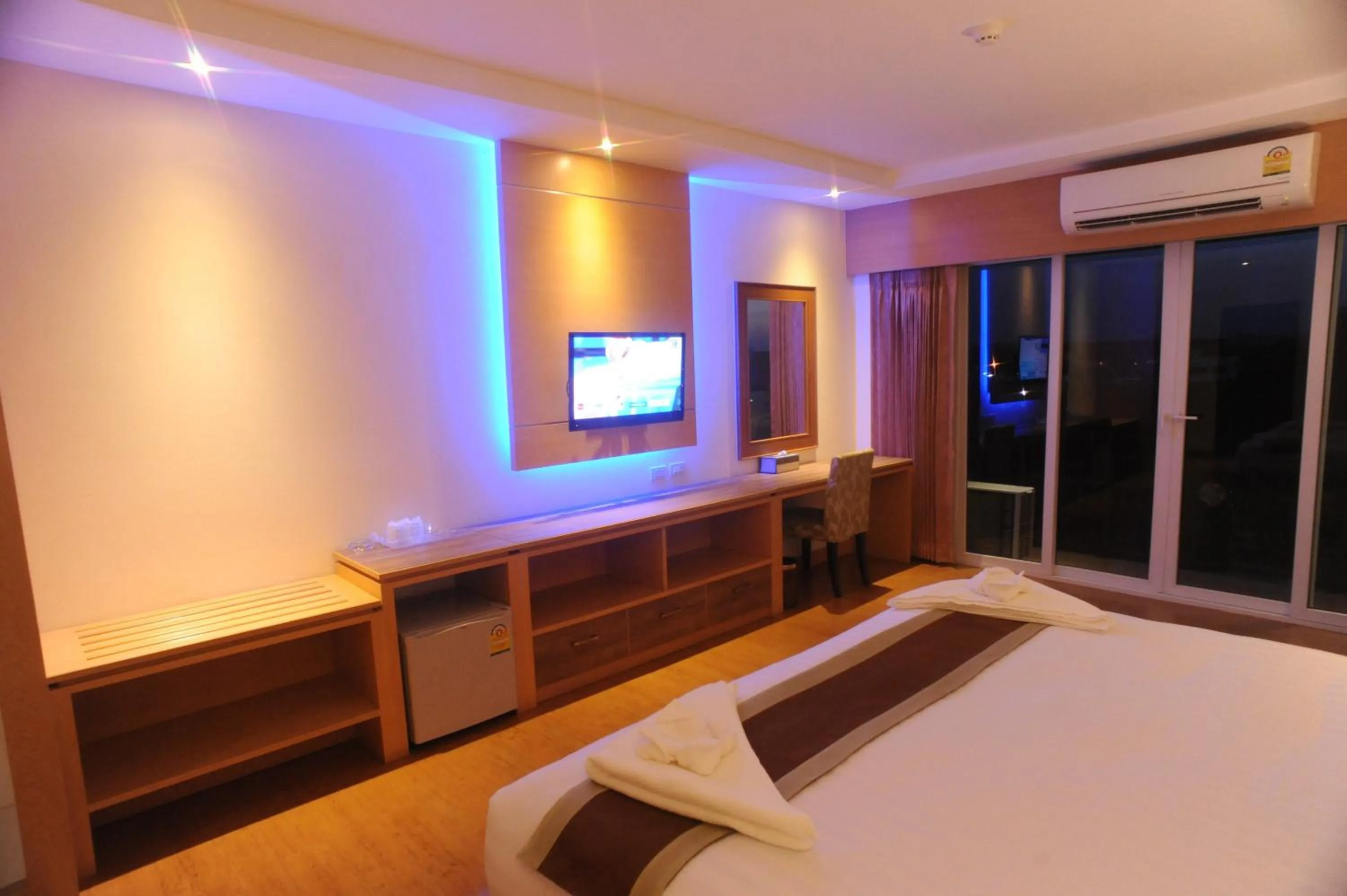 Bed in Kitlada Hotel Udonthani