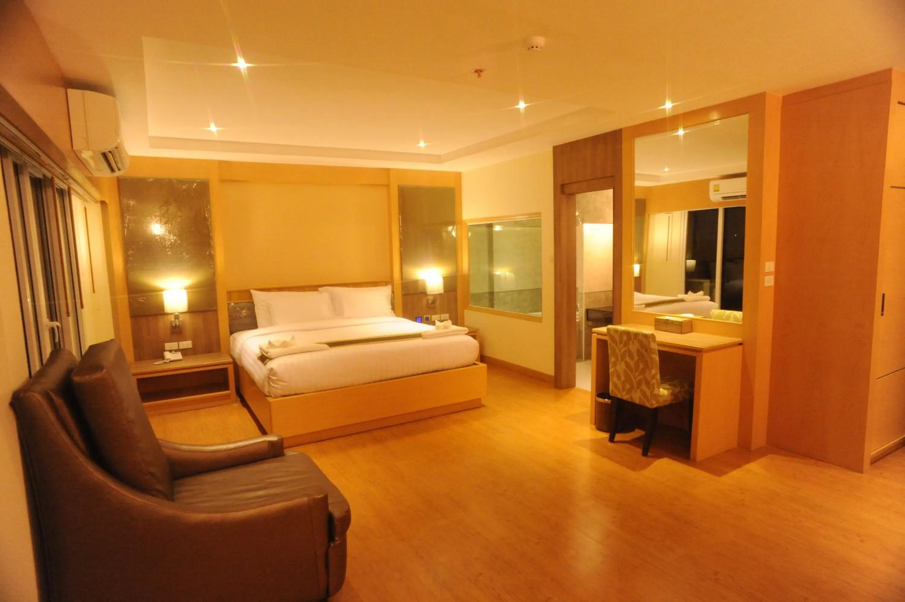 Bed in Kitlada Hotel Udonthani