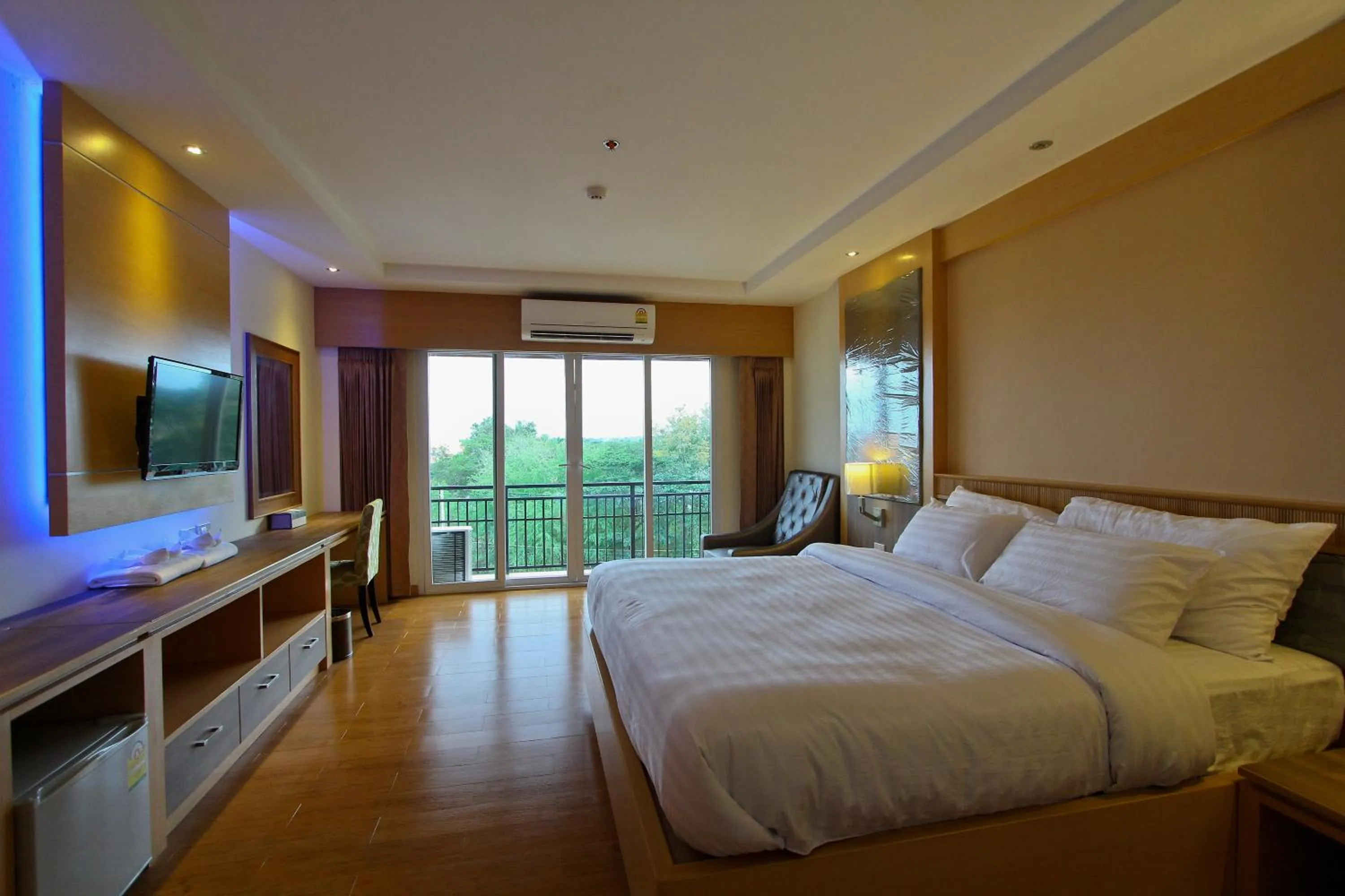 Bed in Kitlada Hotel Udonthani