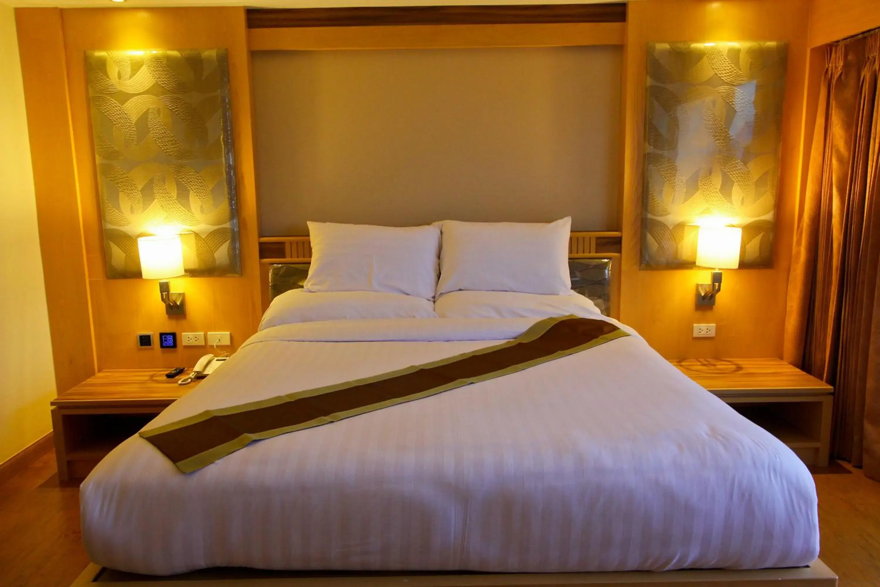 Bed in Kitlada Hotel Udonthani Bed in Kitlada Hotel Udonthani