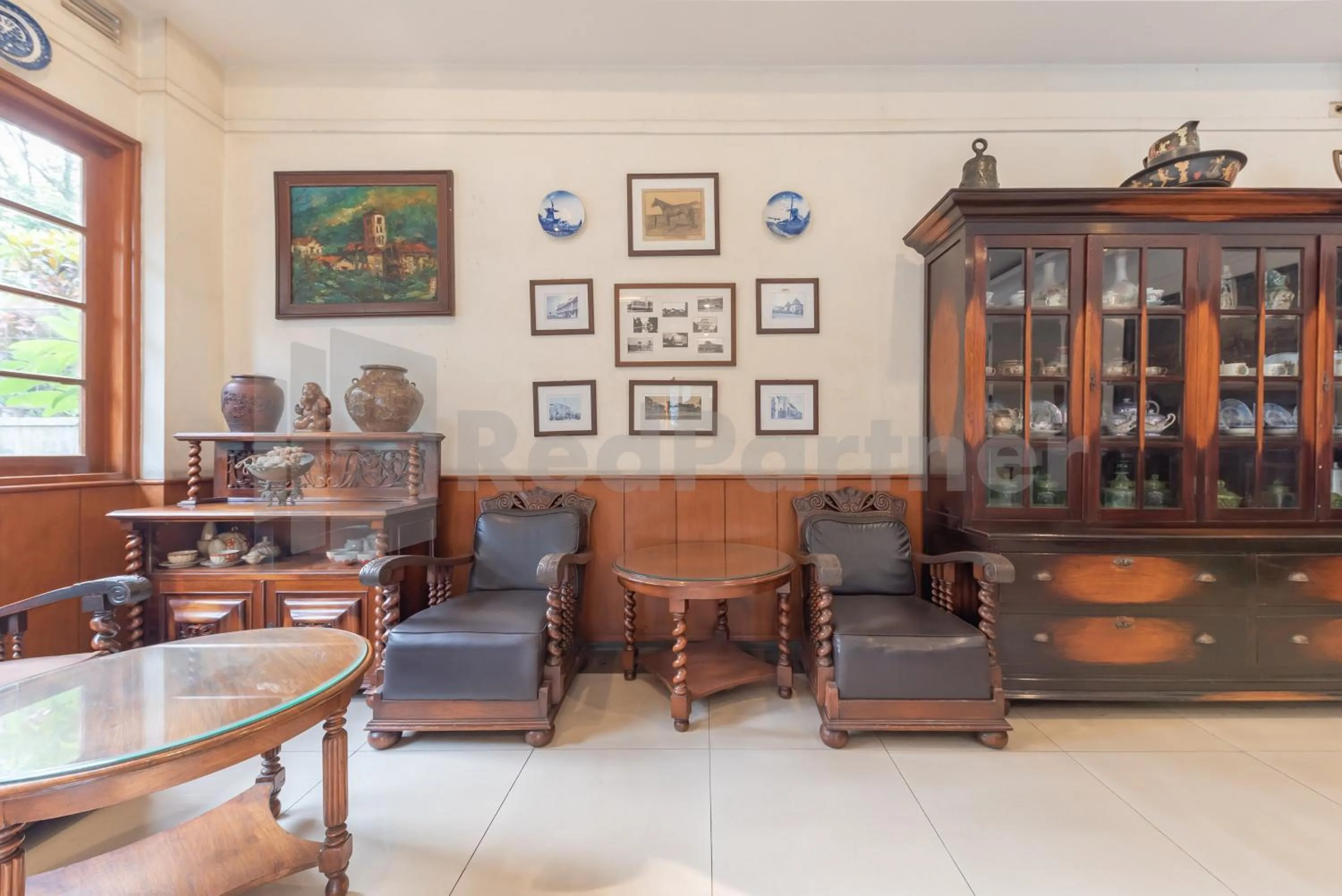 Seating area in Hotel Wisma Dago ITB