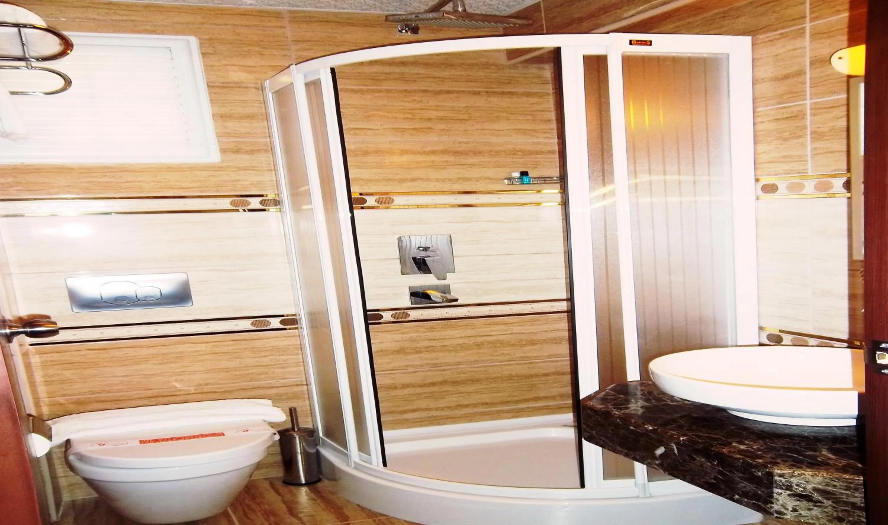 Bathroom in Elysion Hotel