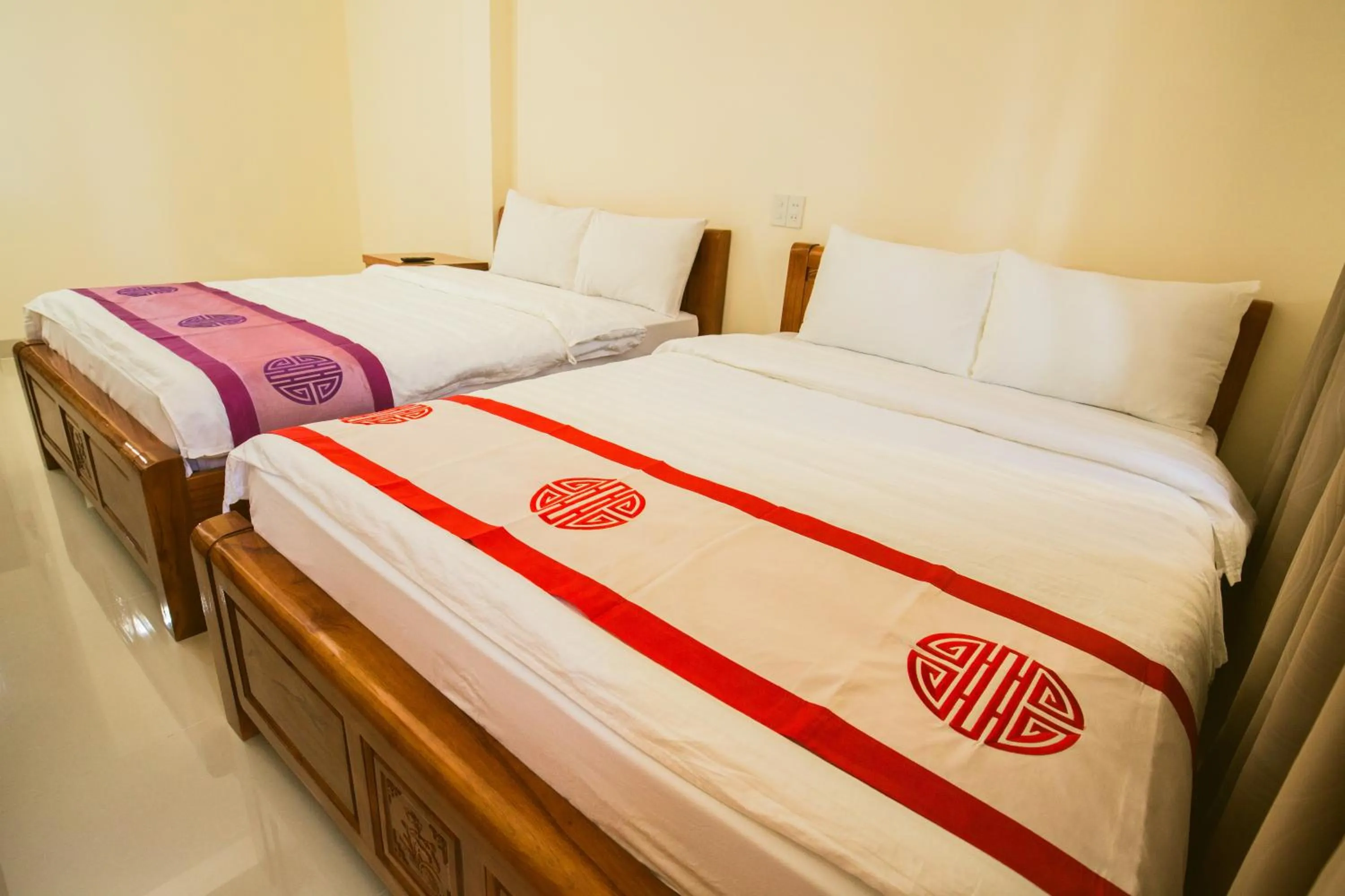 Bedroom, Bed in Binh An hotel