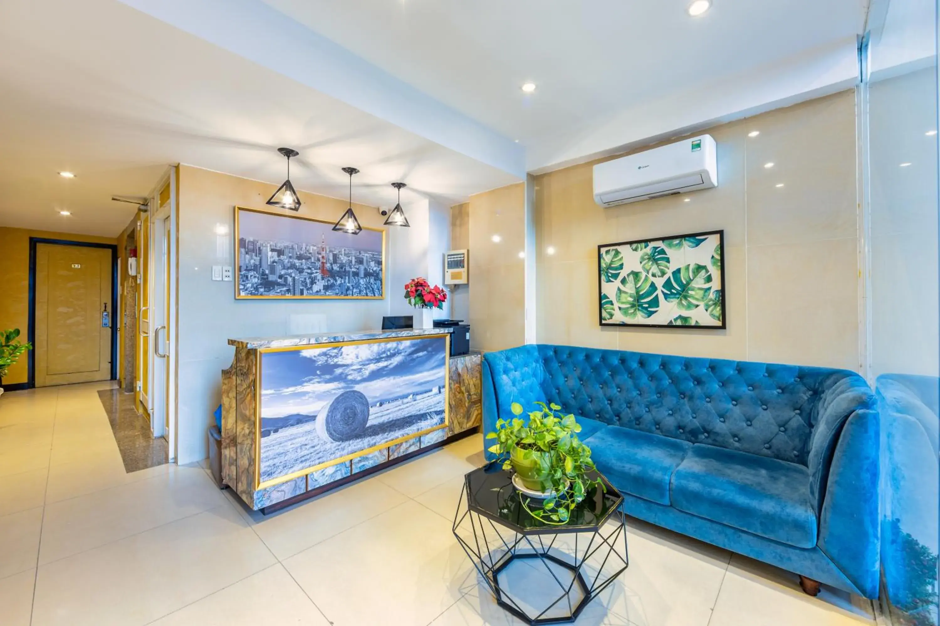 Seating area in The Noble Swan Central Dong Du Hotel Seating area in The Noble Swan Central Dong Du Hotel