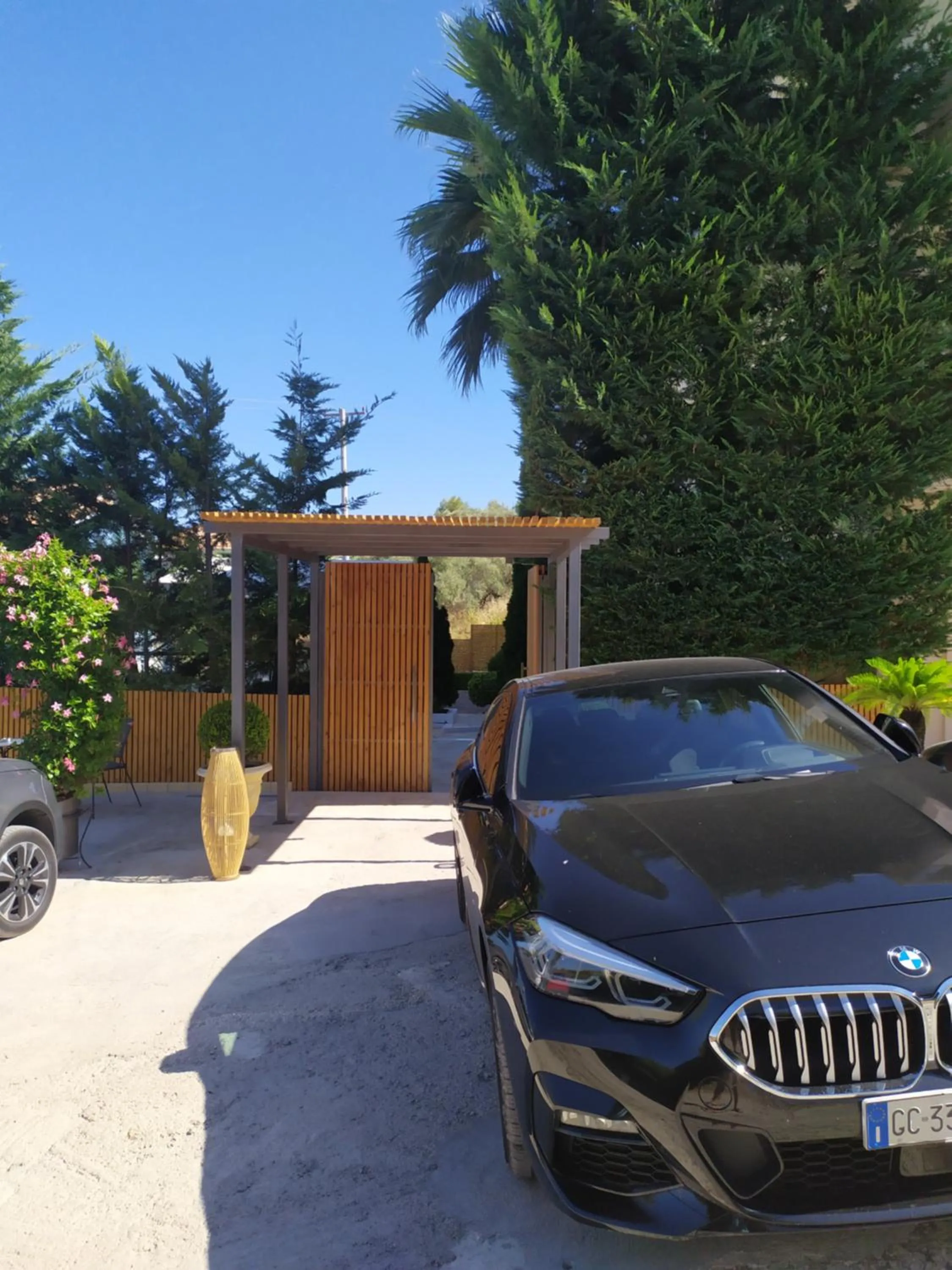 Patio in Katsenos studios