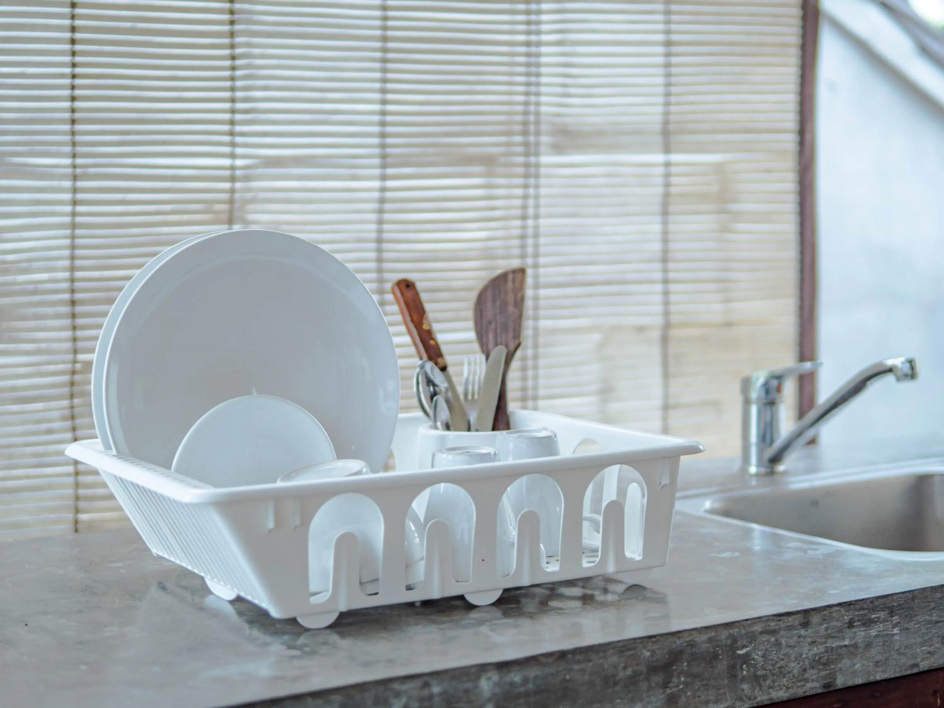 Kitchen or kitchenette in Rumah Taman