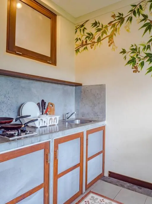 Kitchen or kitchenette in Rumah Taman