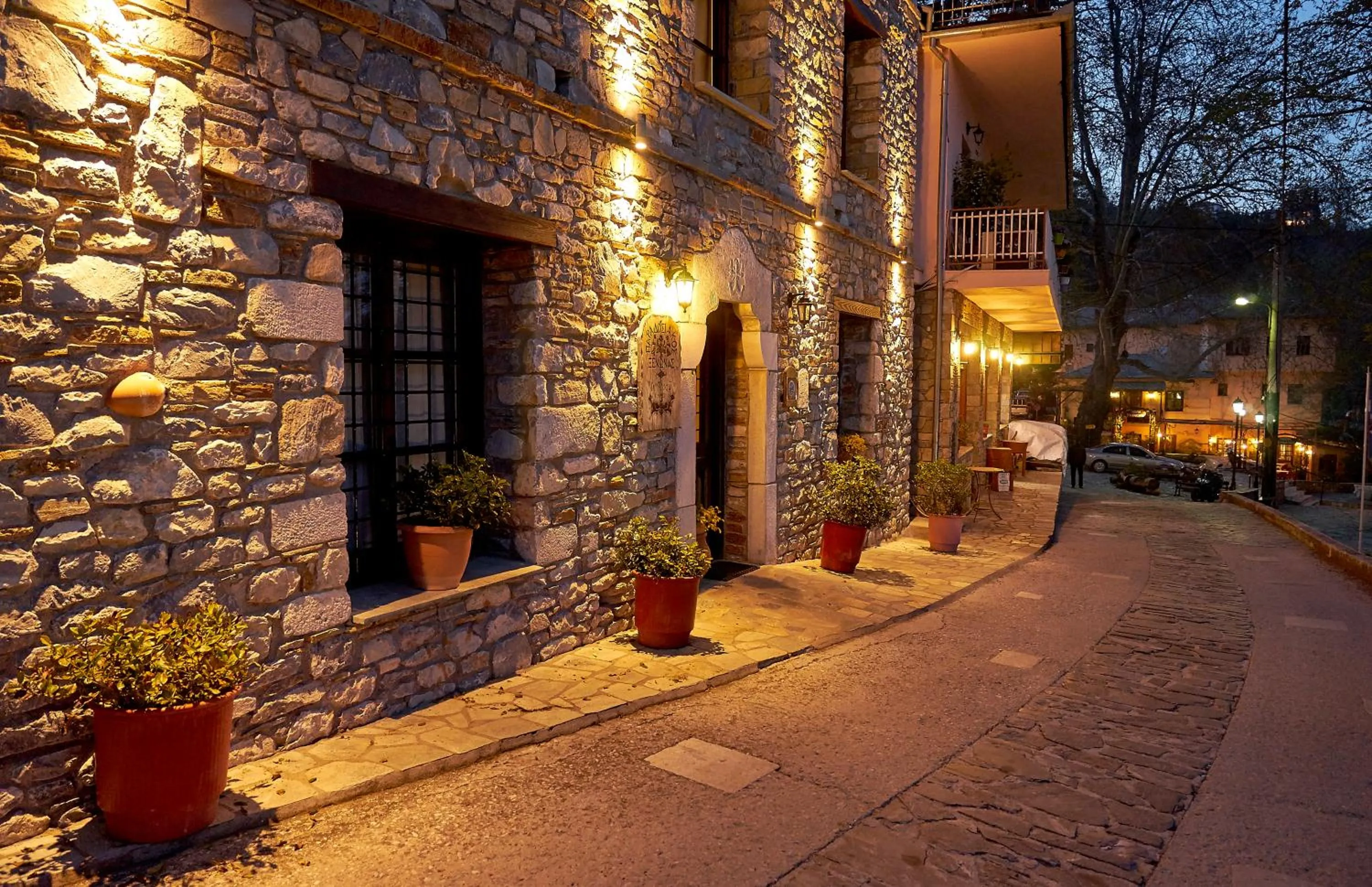 Facade/entrance in Hotel Atrapos