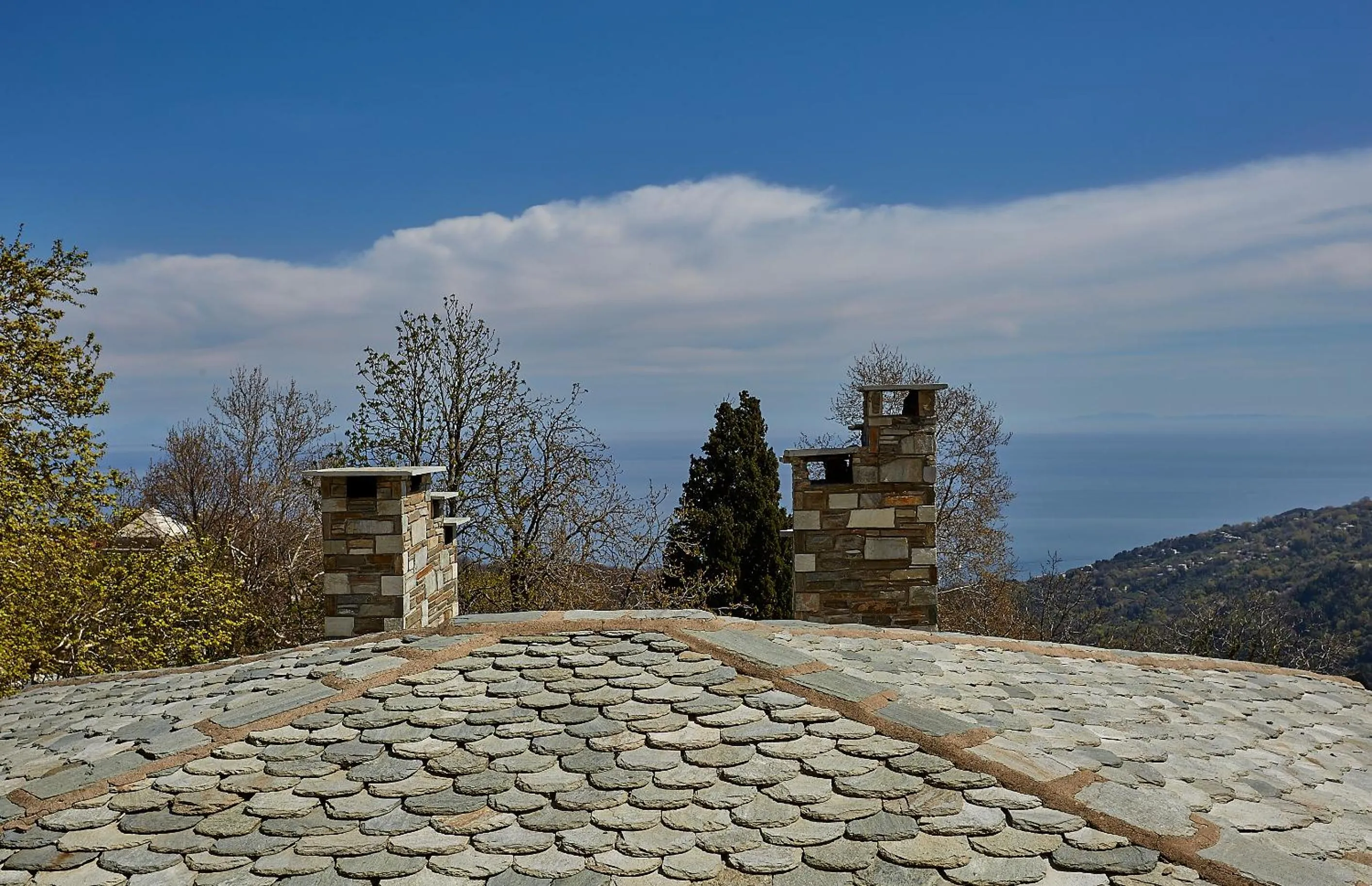 Mountain view in Hotel Atrapos
