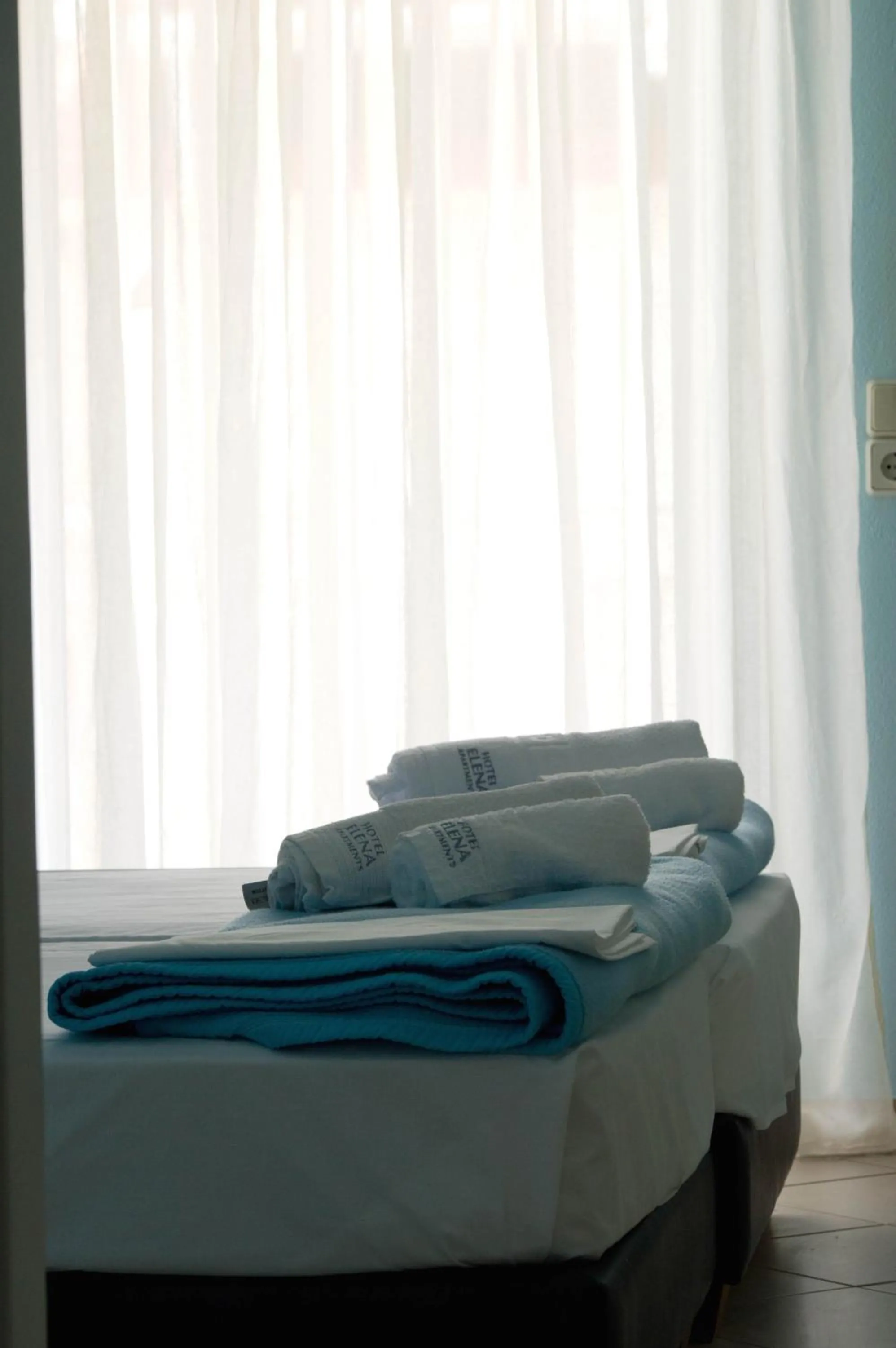 Bed in Elena Hotel